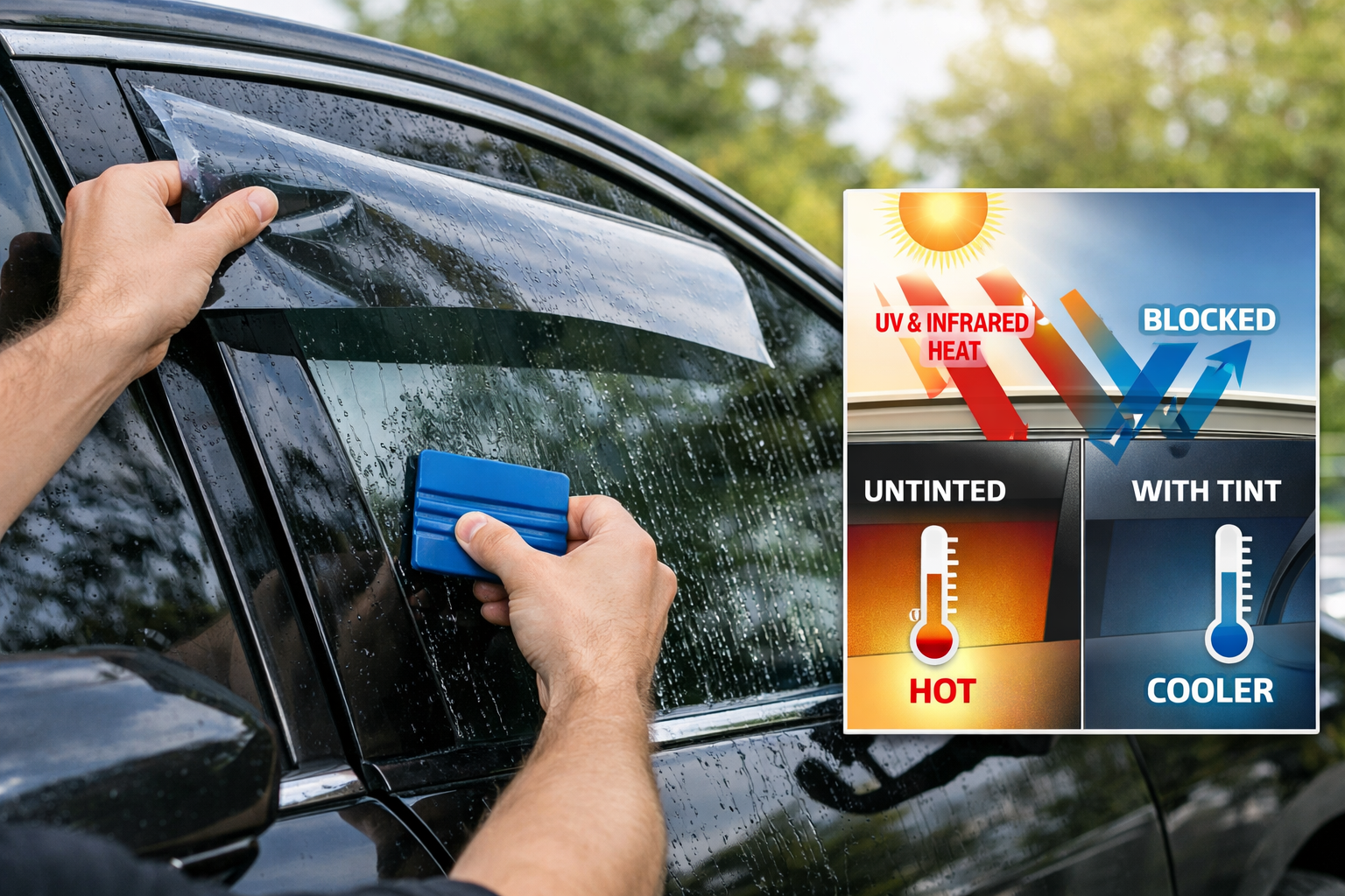 Heat-Blocking Window Tint for Cars: Benefits & How It Works | HIGHCOOL