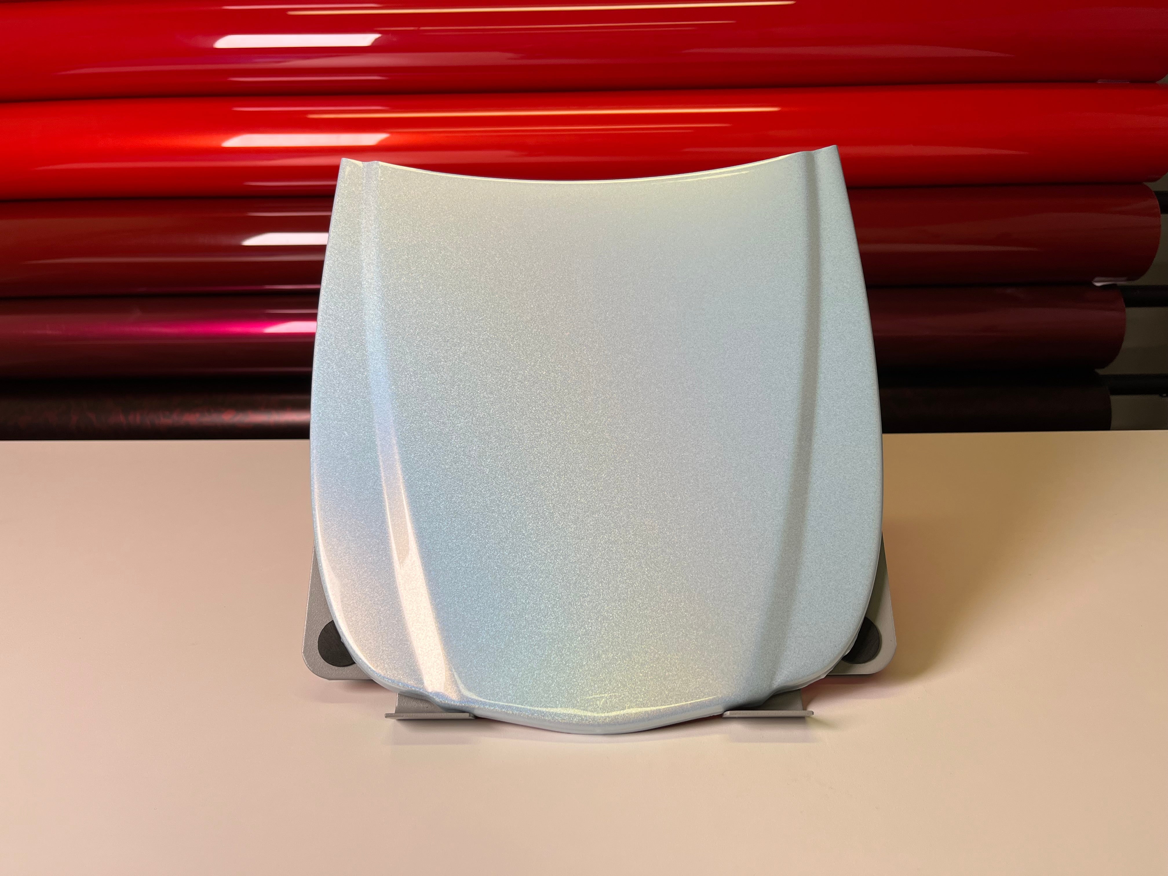 Holographic Glacier Blue Vinyl Wrap