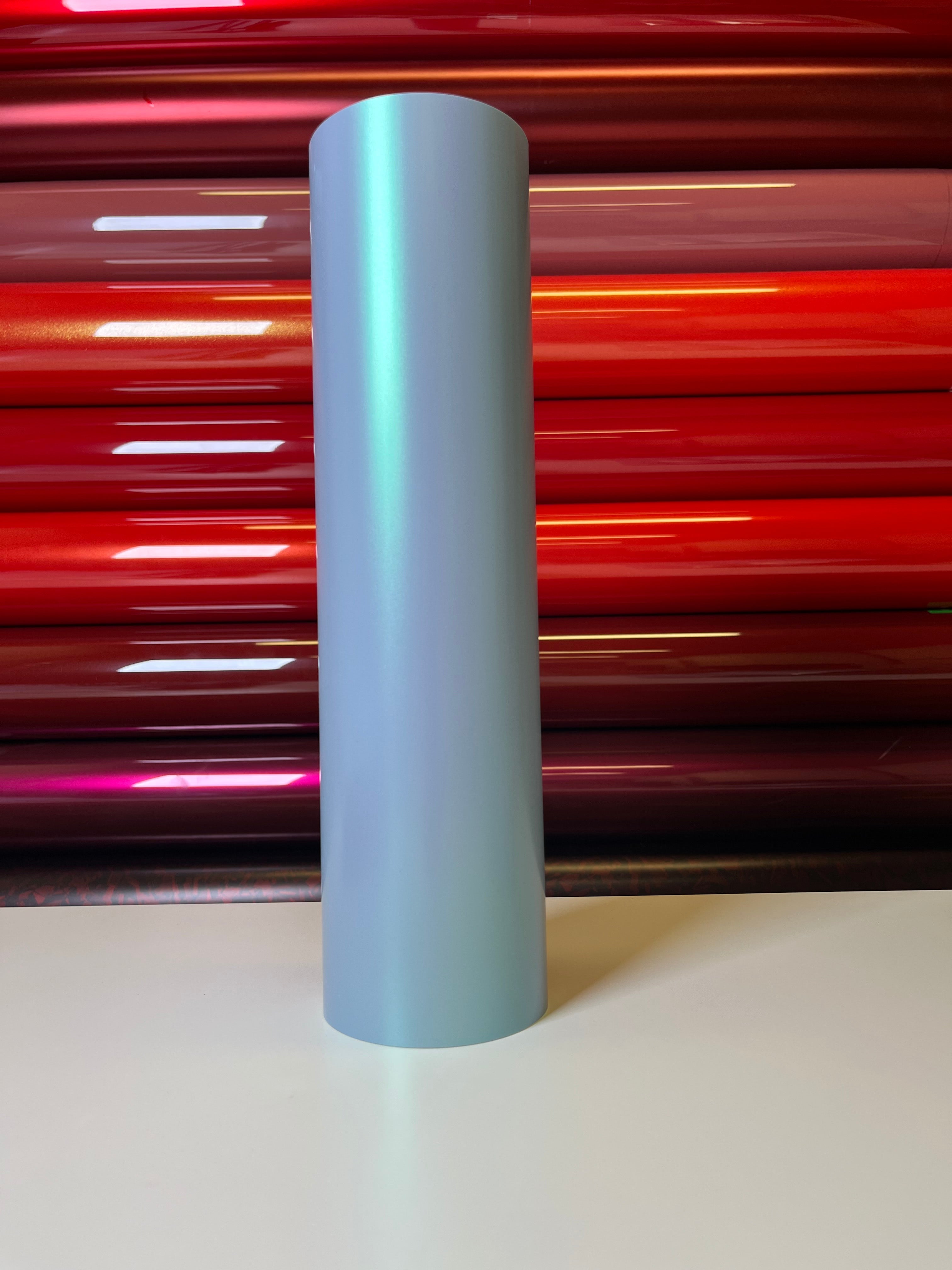 Gloss Peak Blue Green Vinyl Wrap