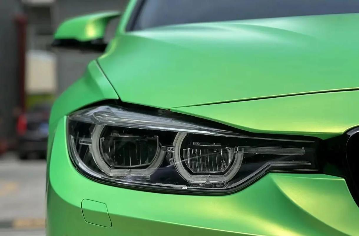 Super Colorful Apple Green Vinyl Wrap
