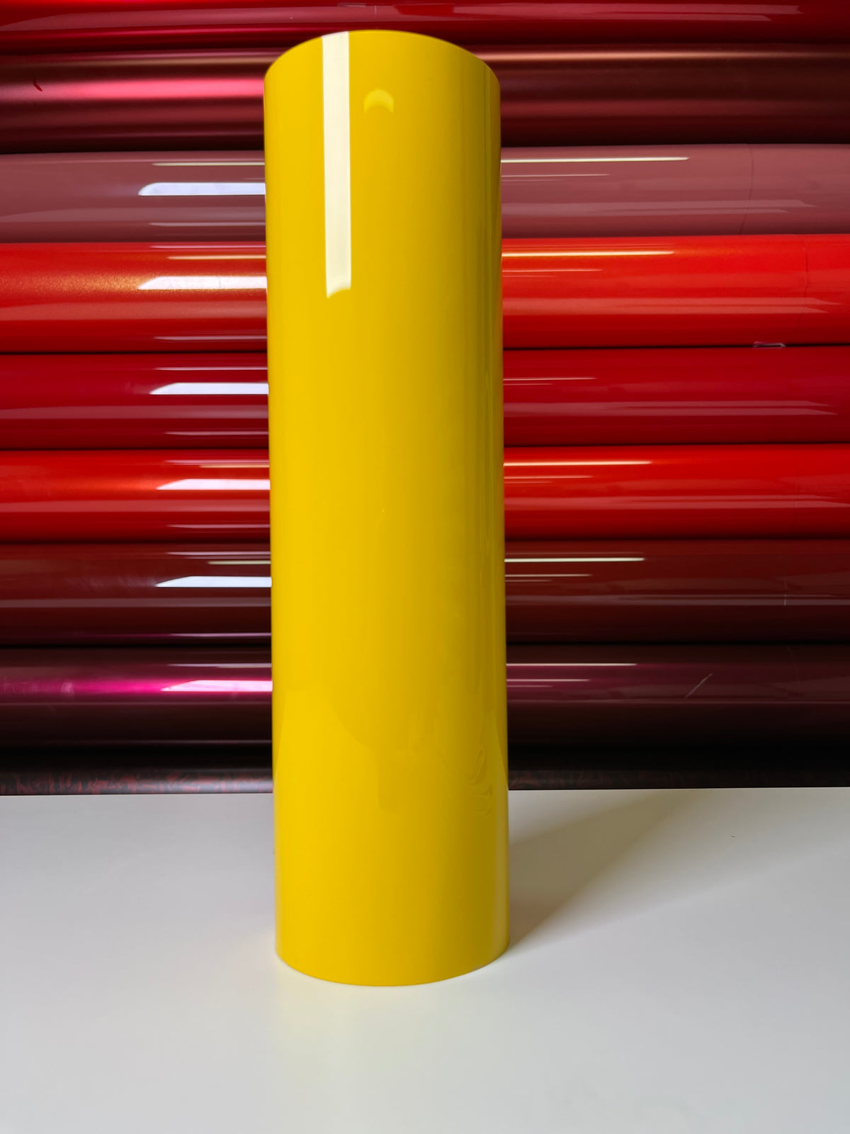 Crystal Sunflower Yellow Vinyl Wrap, detail view 2 | HIGHCOOL