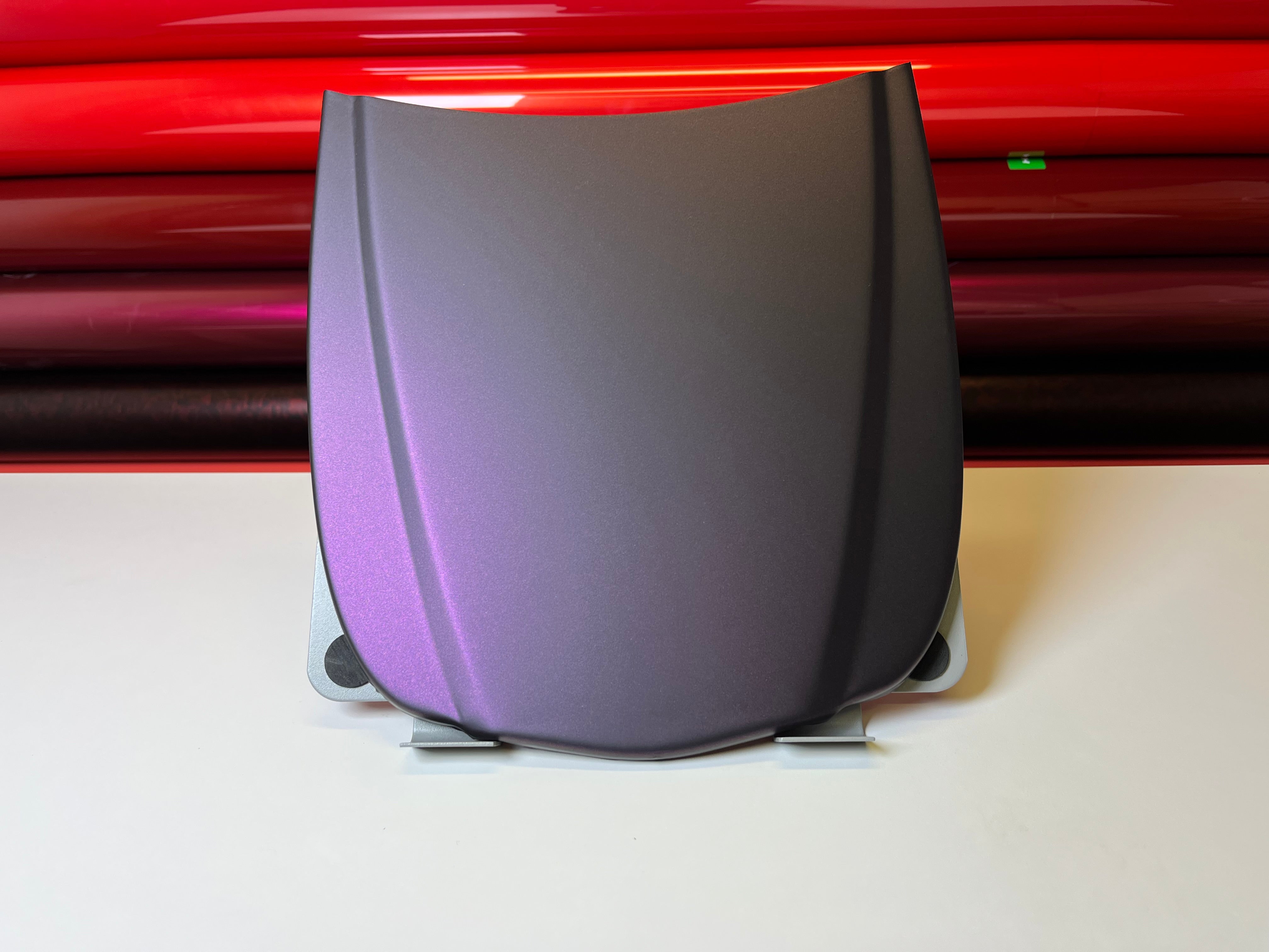 Super Matte Black Purple Vinyl Wrap