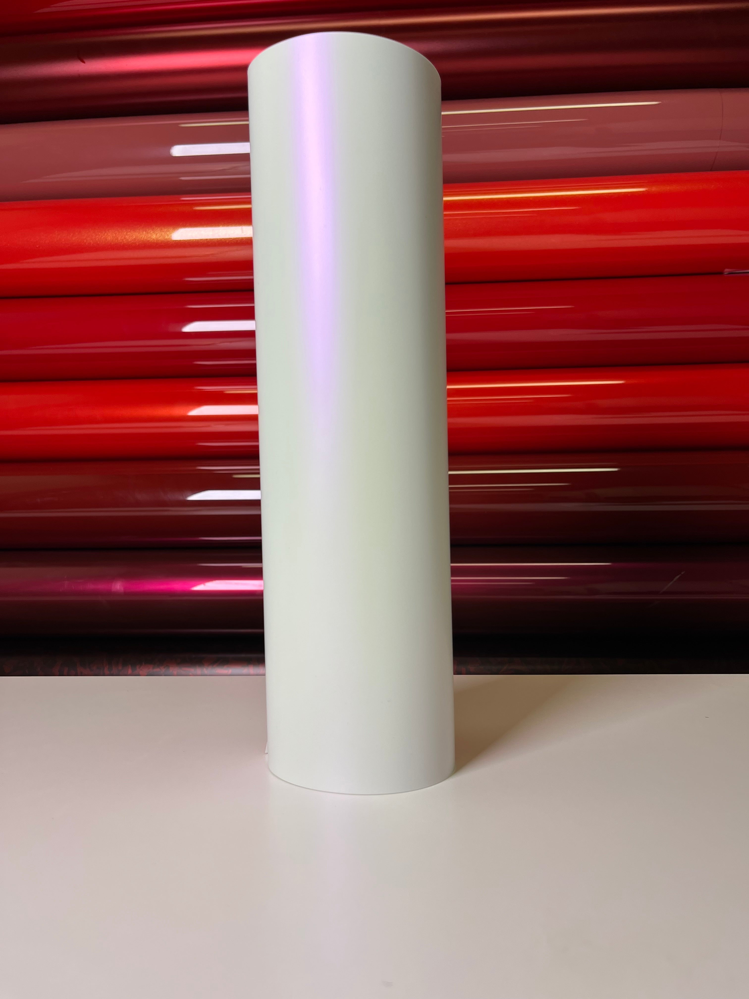 Electro White to Purple Vinyl Wrap