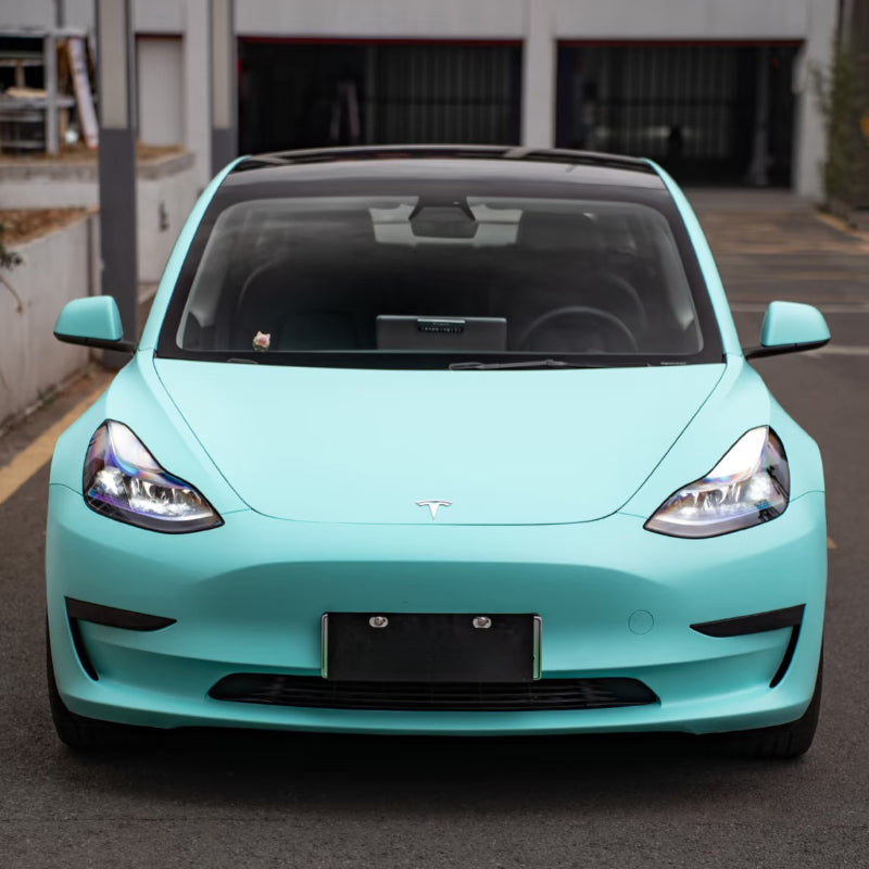 Satin Tiffany Vinyl Wrap