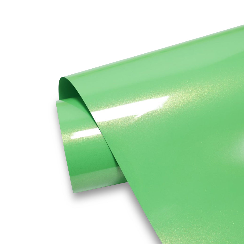 Super Colorful Apple Green Vinyl Wrap