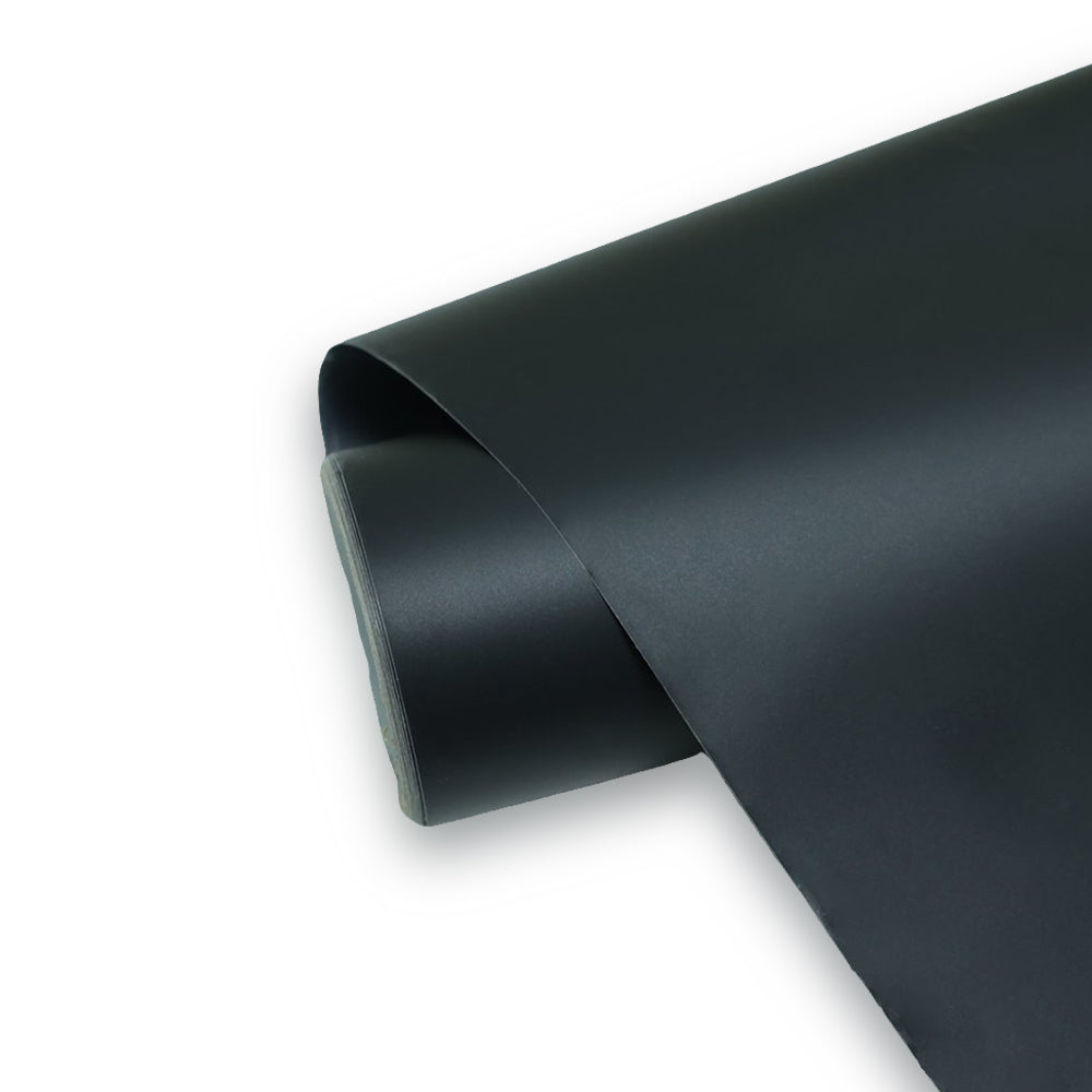 Samurai Black Glossy PET Car Wrap Vinyl