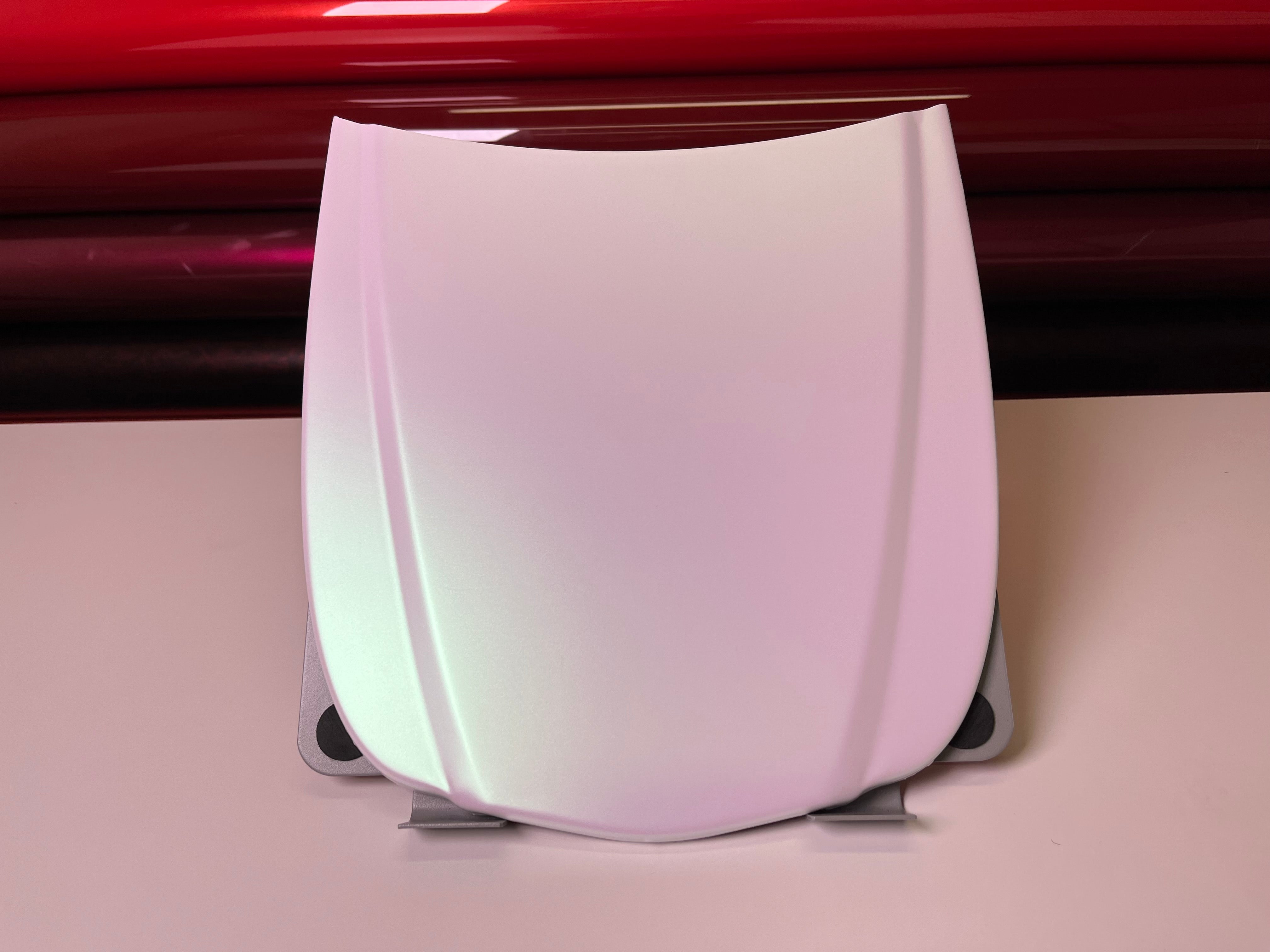 Matte Dawn White Vinyl Wrap