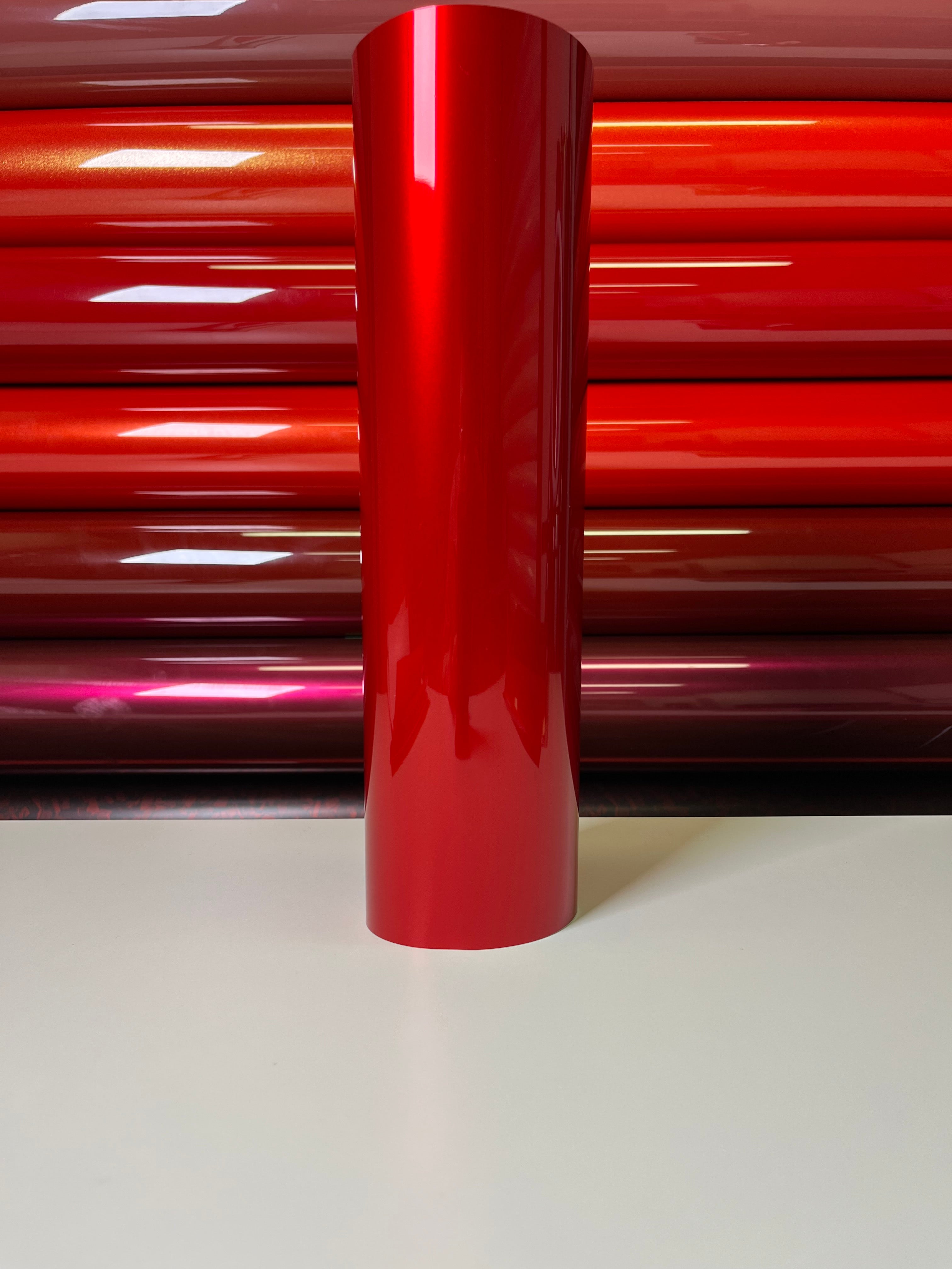 Ultra Bright Metallic Soul Red Vinyl Wrap