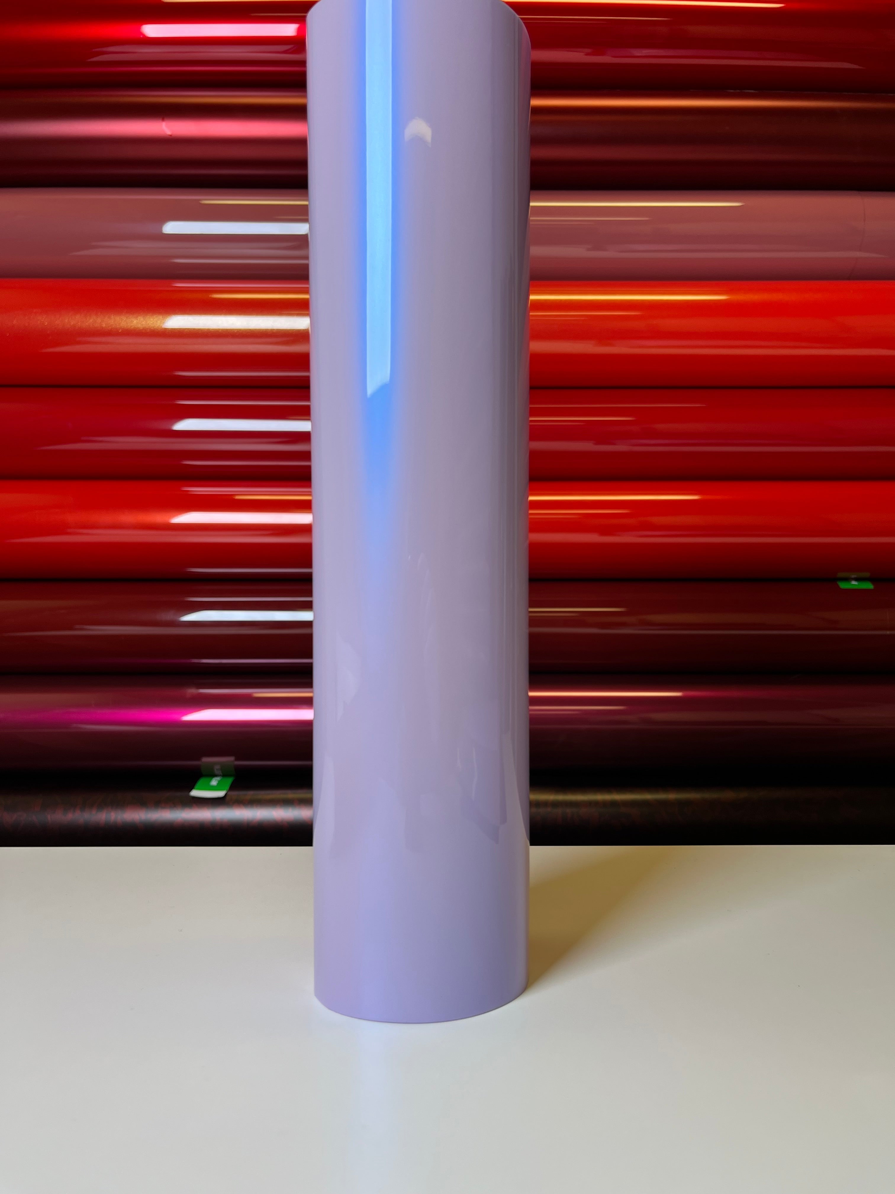 Iridescent Silver Purple Vinyl Wrap