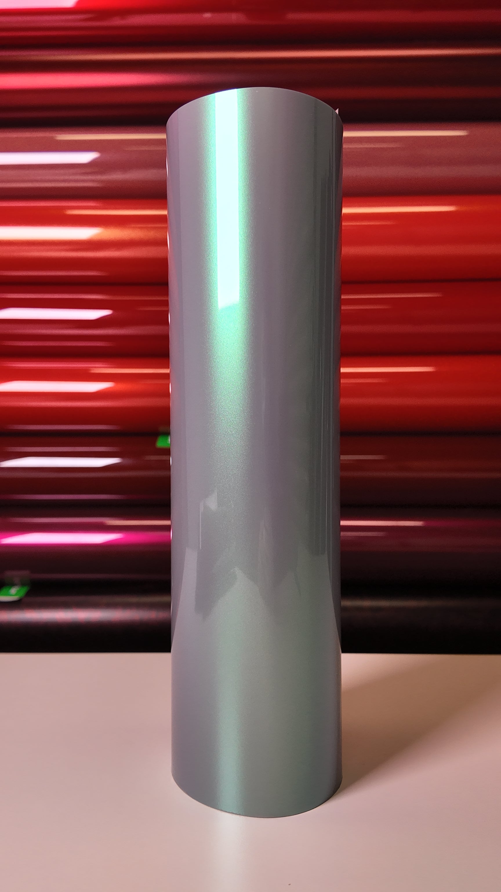 Dual Tone Fantasy Turquoise Green Vinyl Wrap