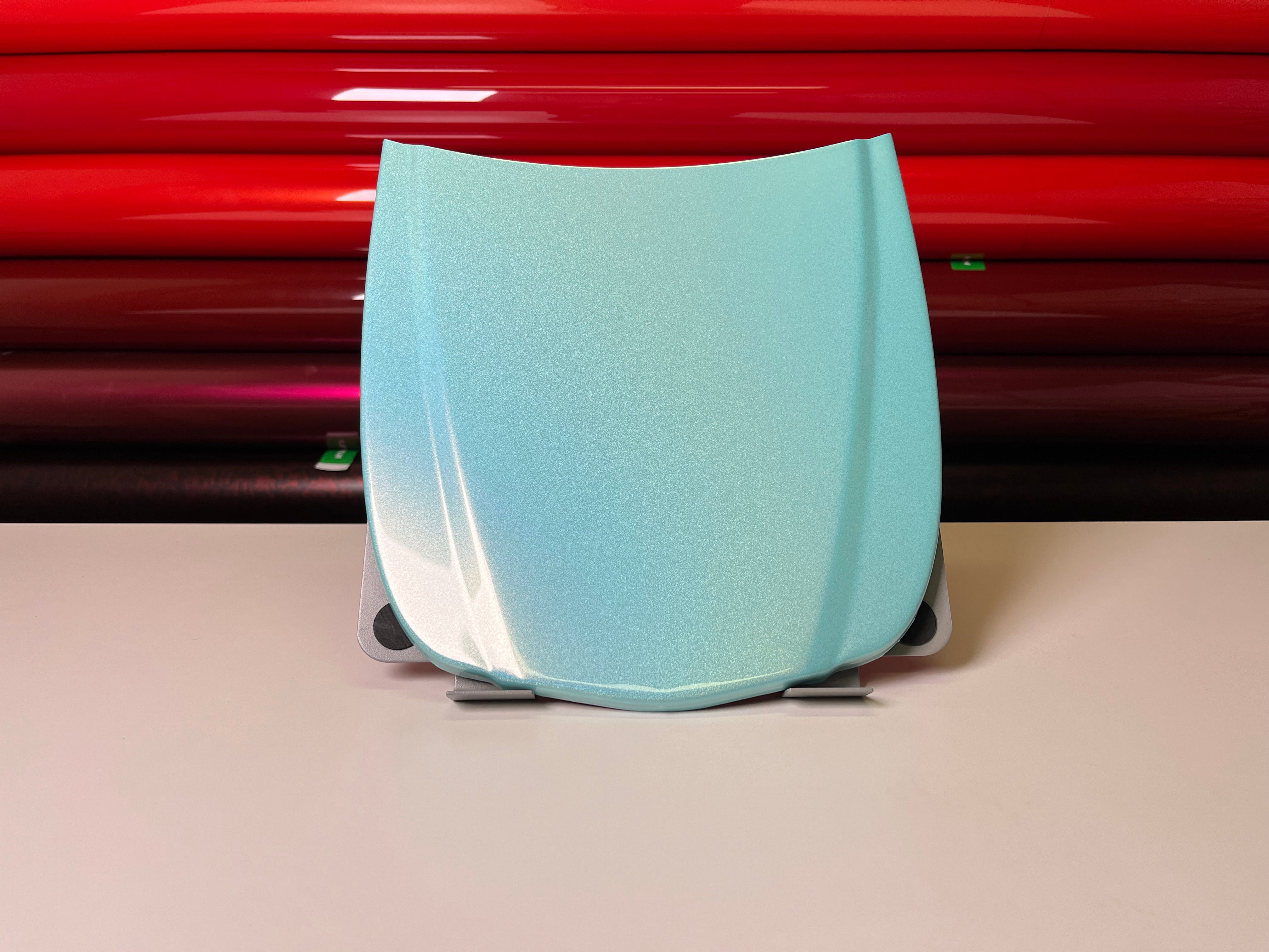 Holographic Tiffany Blue Vinyl Wrap