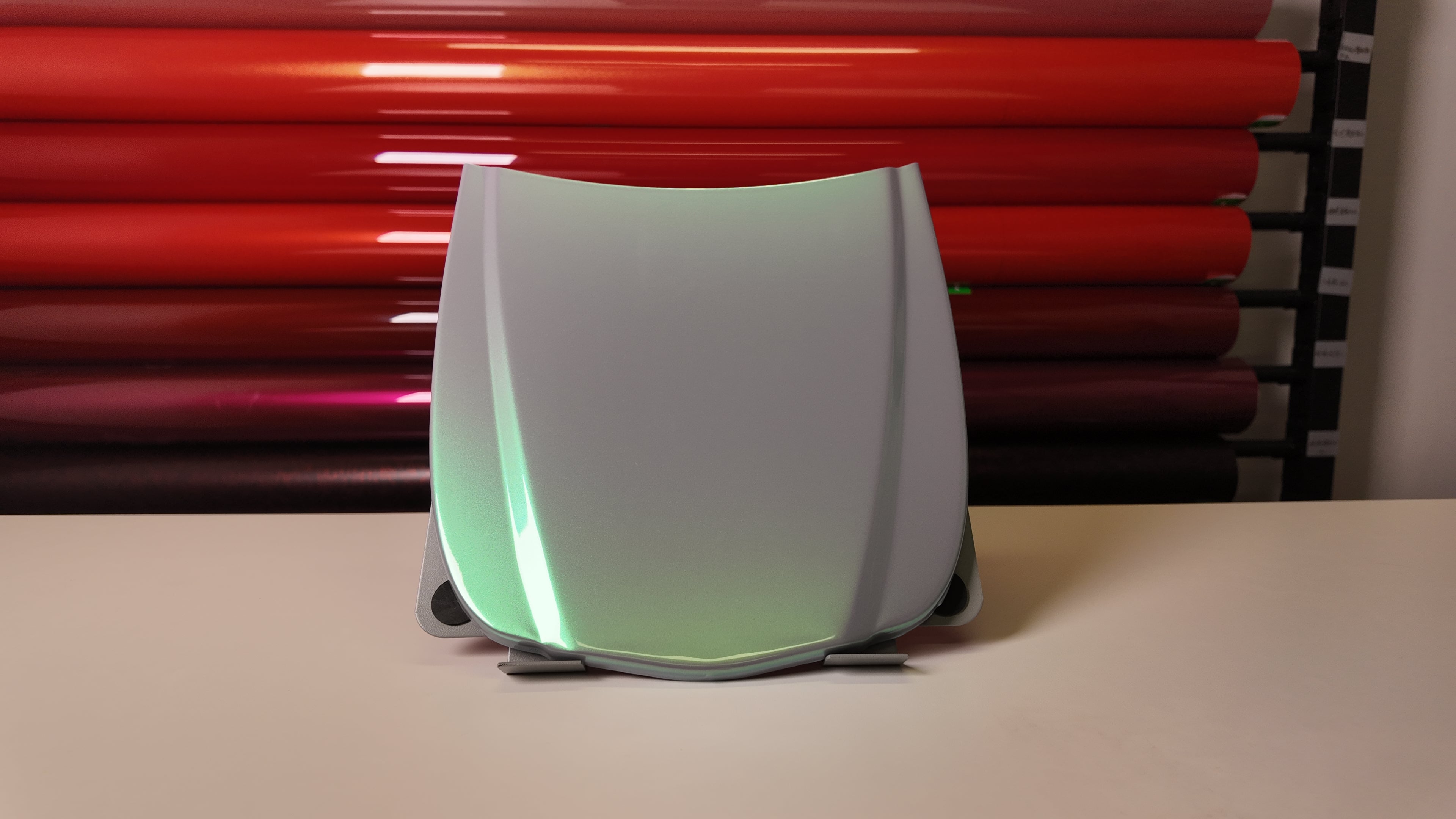 Dual Tone Fantasy Turquoise Green Vinyl Wrap