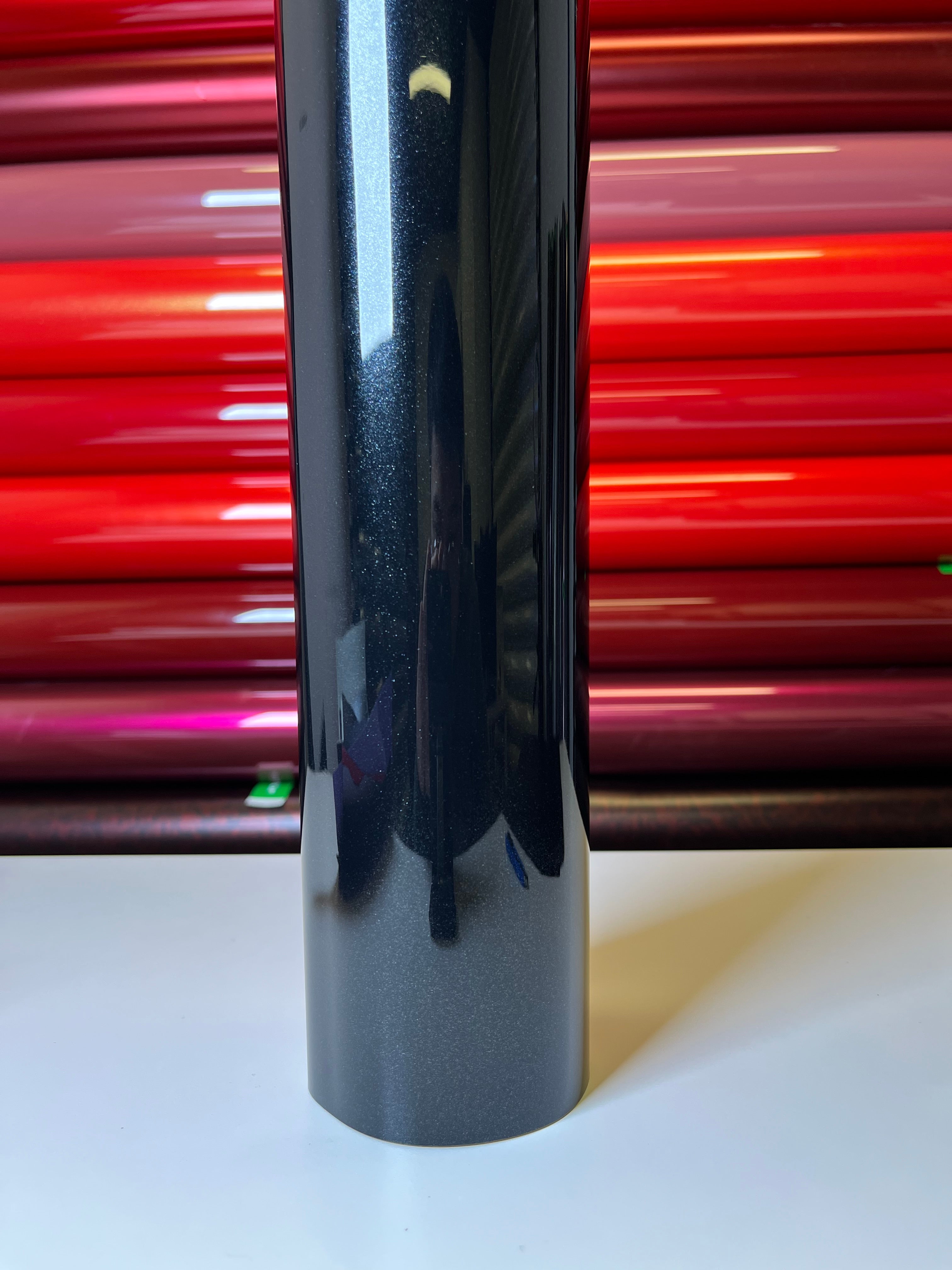 Diamond Sparkle Obsidian Black Vinyl Wrap