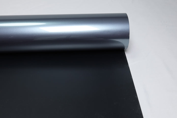 HIGHCOOL Gloss Metallic Byron Bay Blue Vinyl Wrap (CP2112) real sample photo