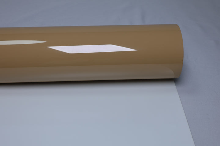 HIGHCOOL Super Gloss Desert Sand Yellow Vinyl Wrap (CP2256) real sample photo