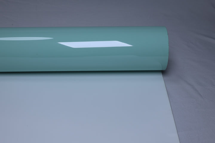 HIGHCOOL Super Gloss Sage Green Vinyl Wrap (CP2281) real sample photo
