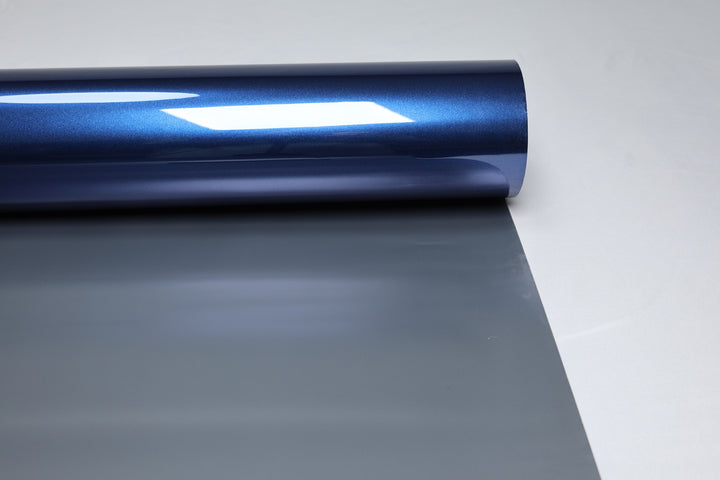 HIGHCOOL Liquid Metal Gentian Blue Vinyl Wrap (CP2315) real sample photo