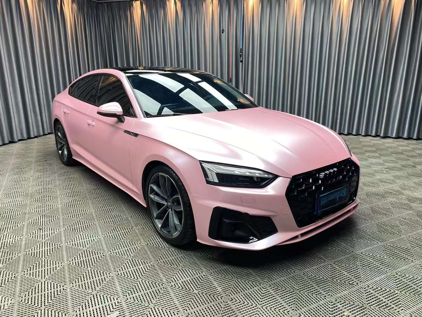 Electro-Light Sky Silver Vinyl Wrap