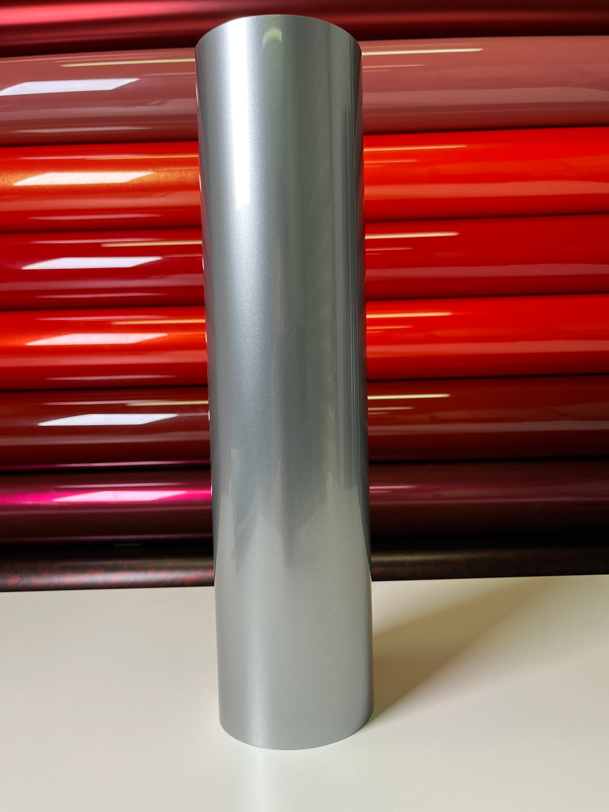 OEM GT Silver Vinyl Wrap, detail view 2 | HIGHCOOL