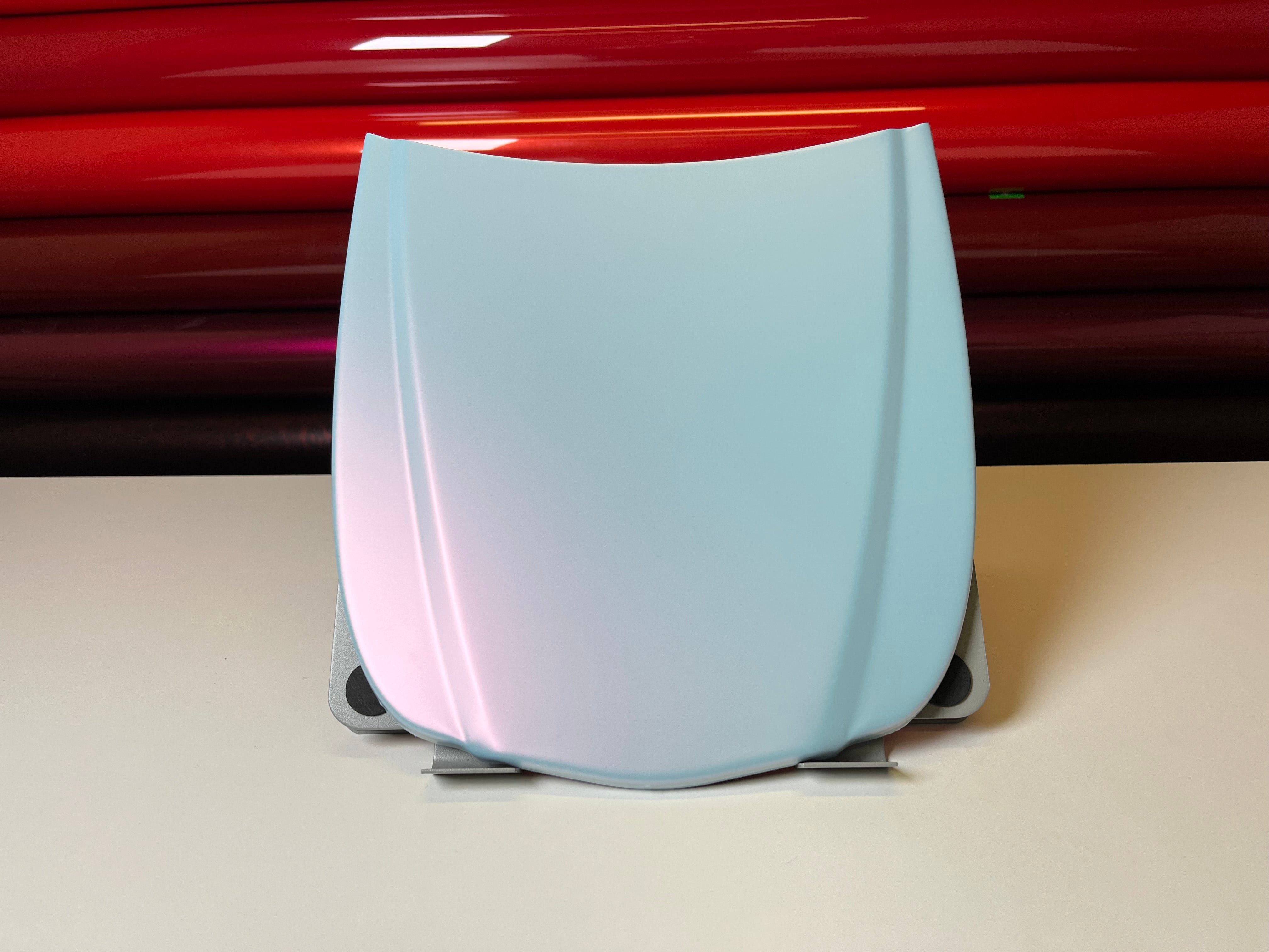 Iridescent Blue Vinyl Wrap