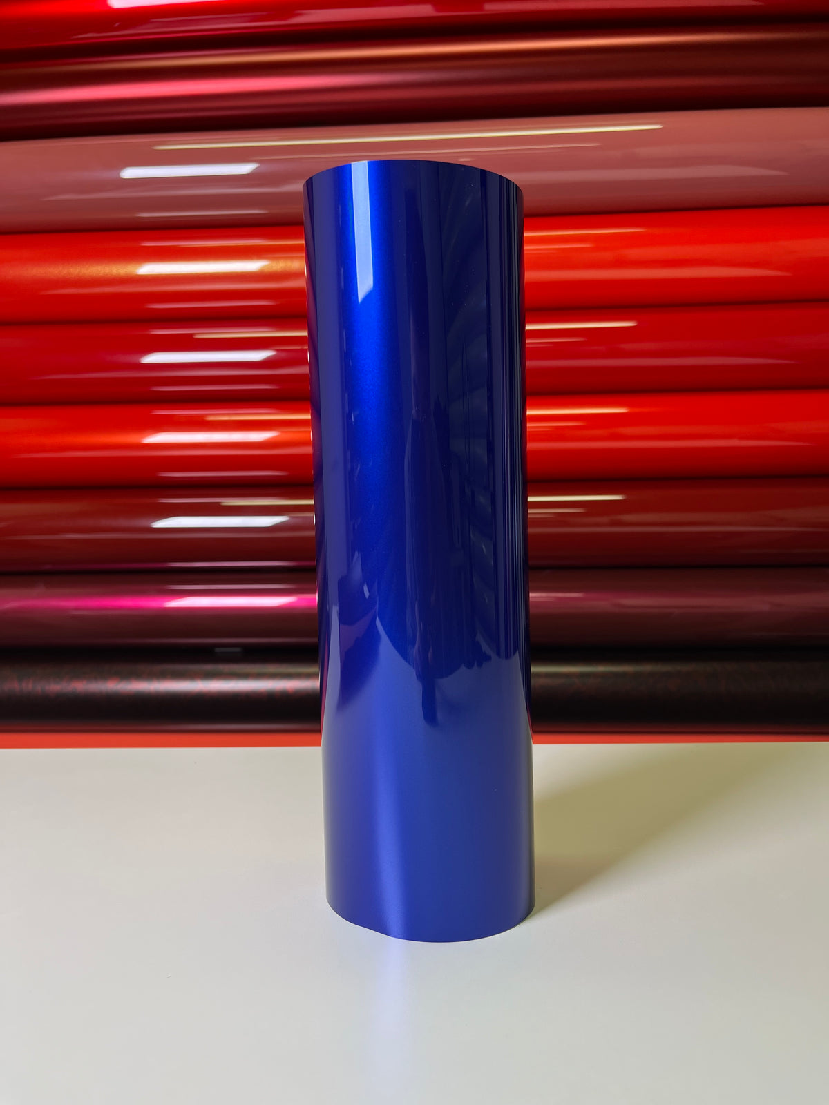 Ultra Bright Metallic Blueberry Vinyl Wrap, detail view 2 | HIGHCOOL