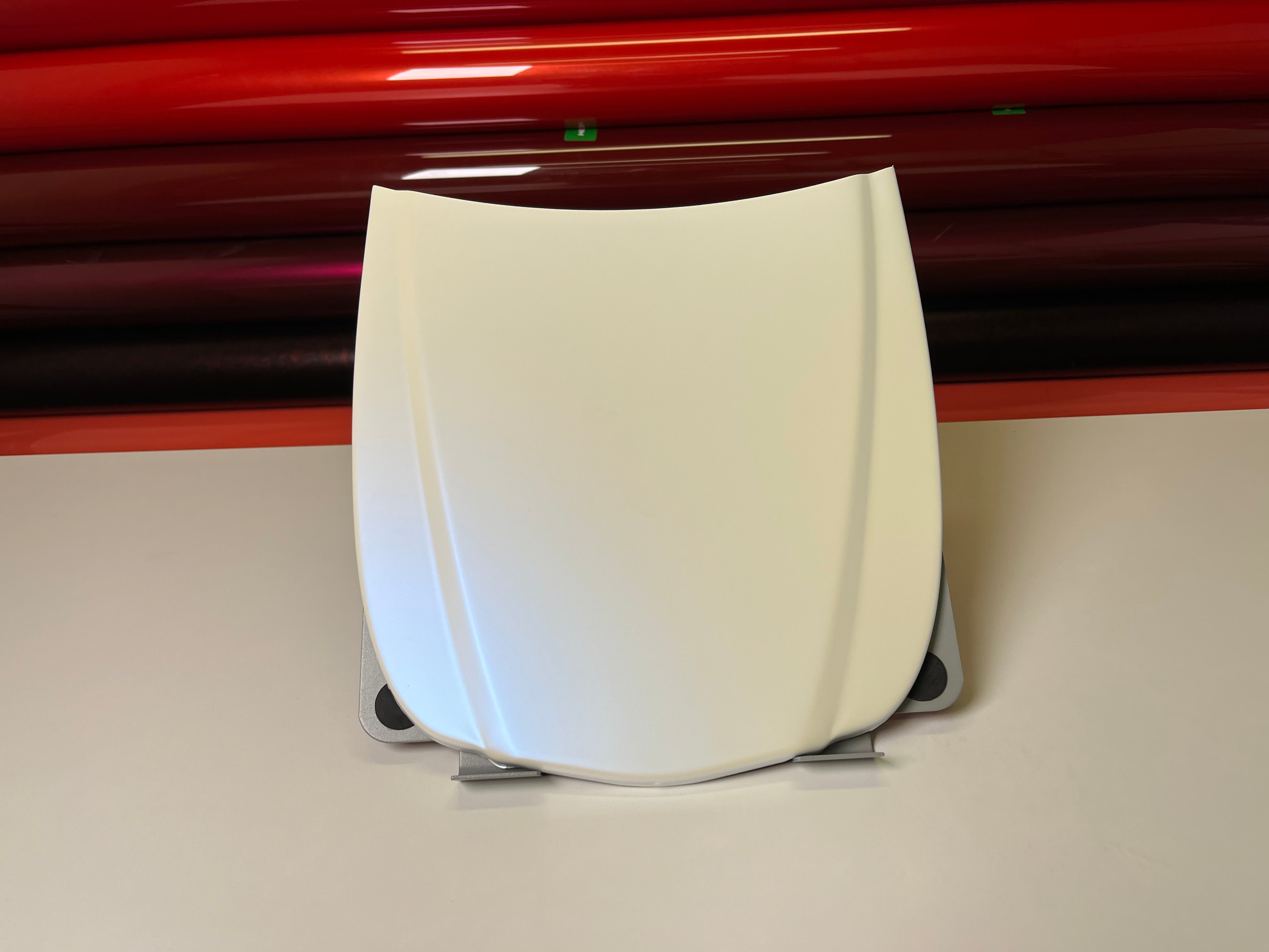 Electro White to Blue Vinyl Wrap