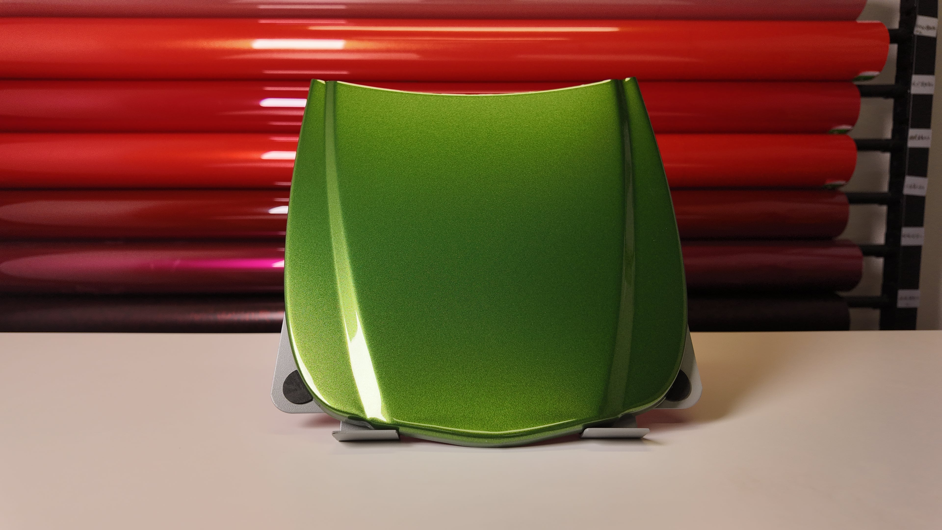 Ultra Bright Metallic Mamba Green Vinyl Wrap