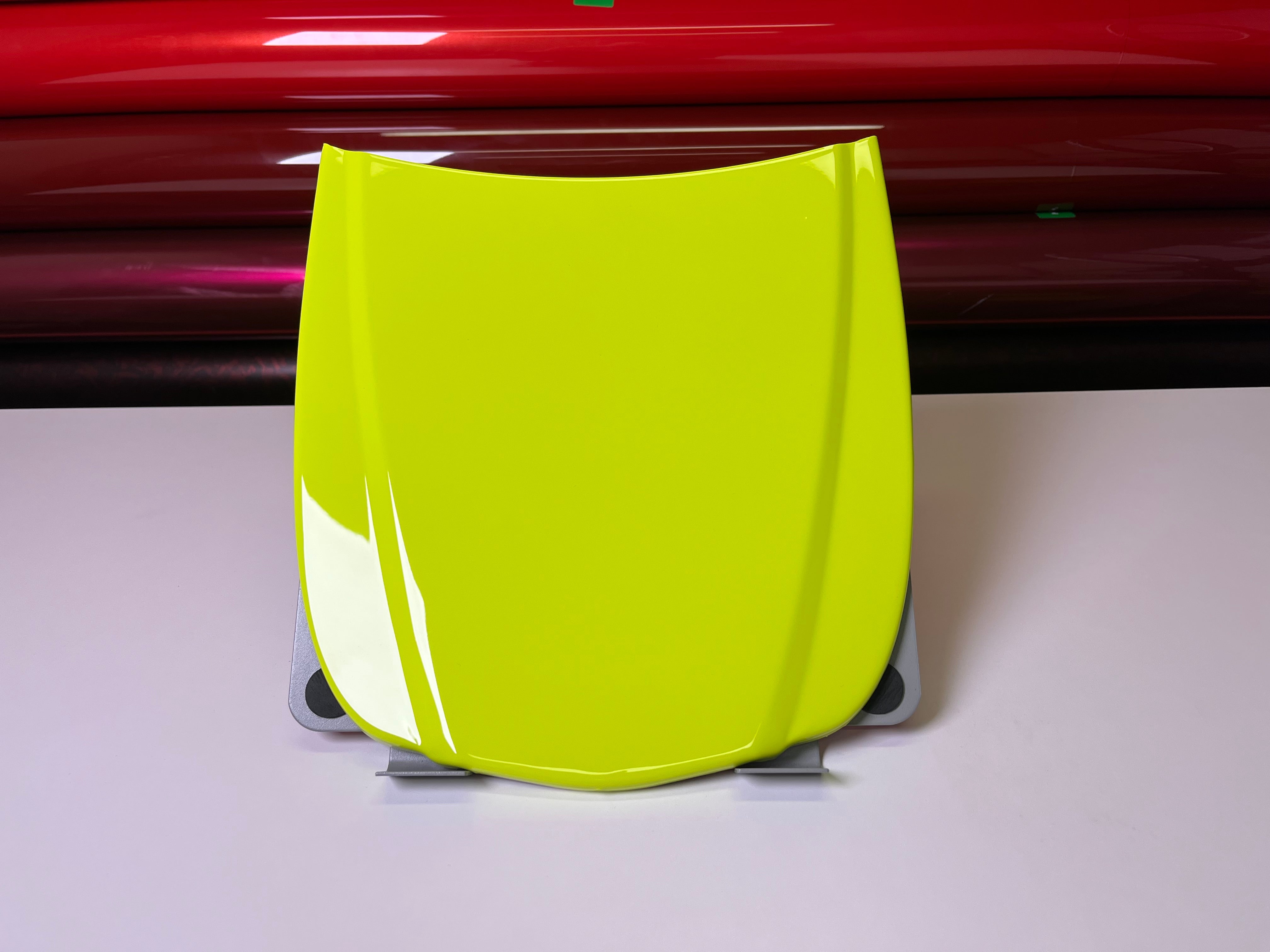 Crystal Neon Yellow Vinyl Wrap