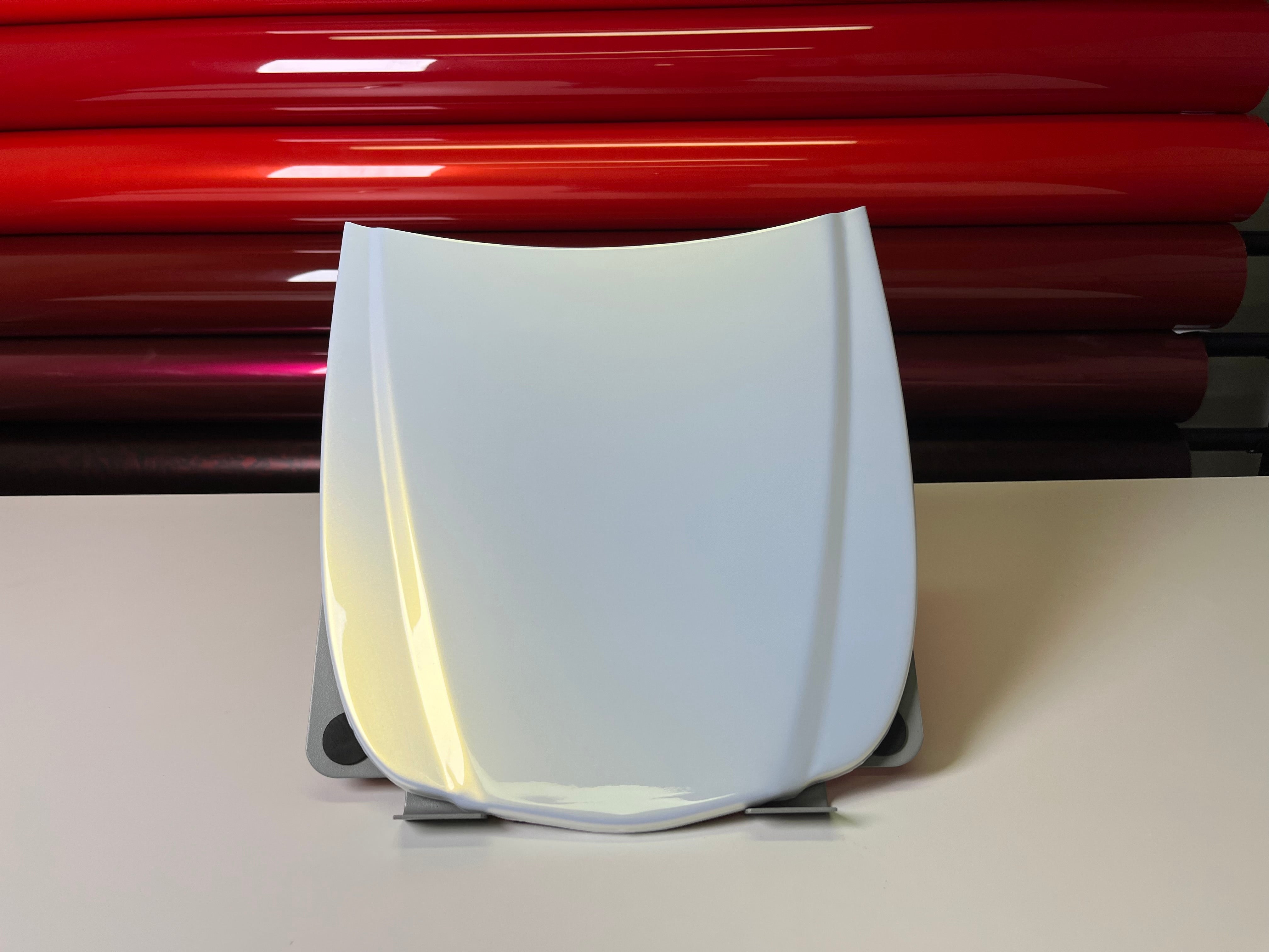 Pearl White to Gold Vinyl Wrap