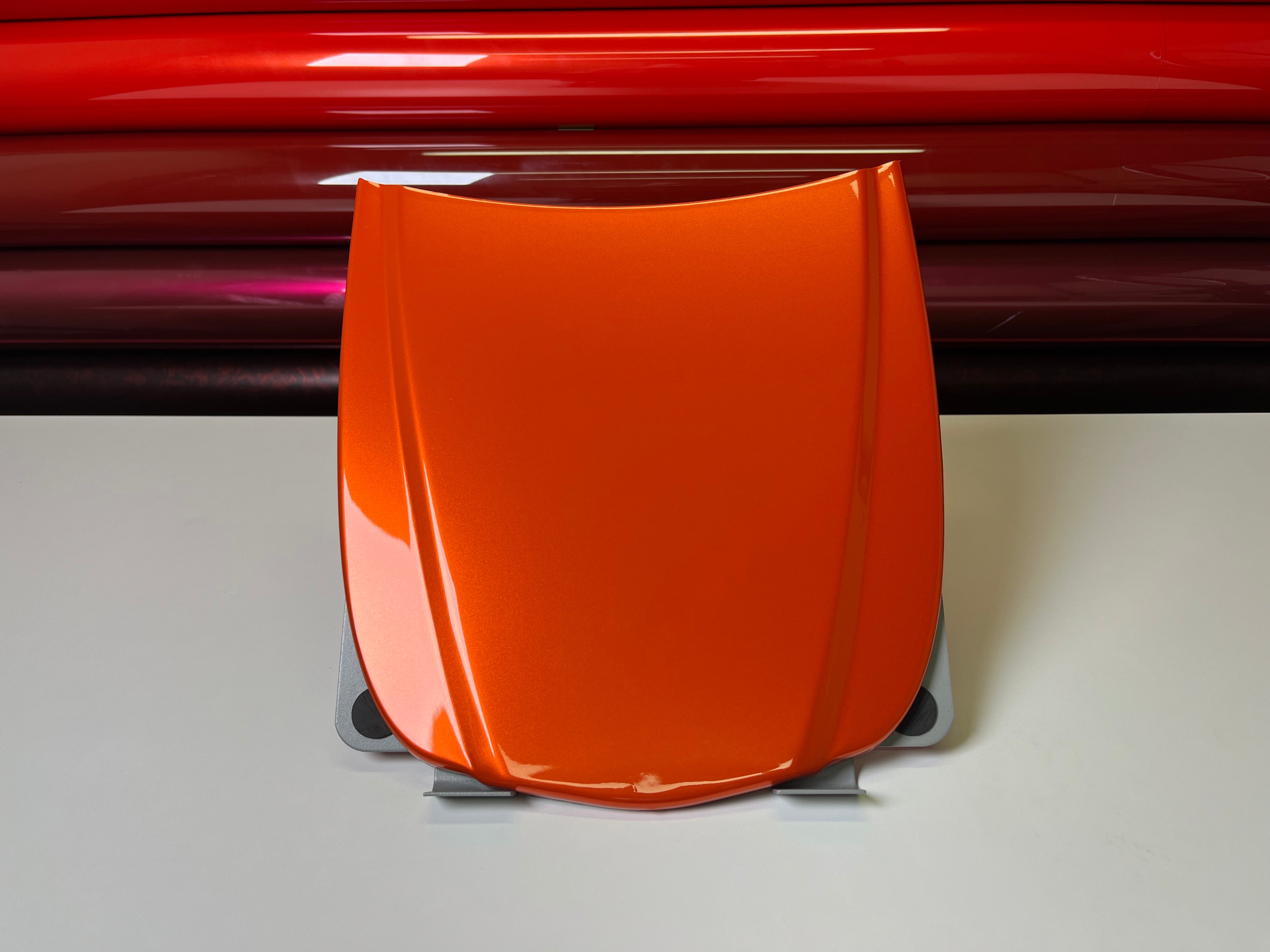 Ultra Bright Metallic Orange Vinyl Wrap
