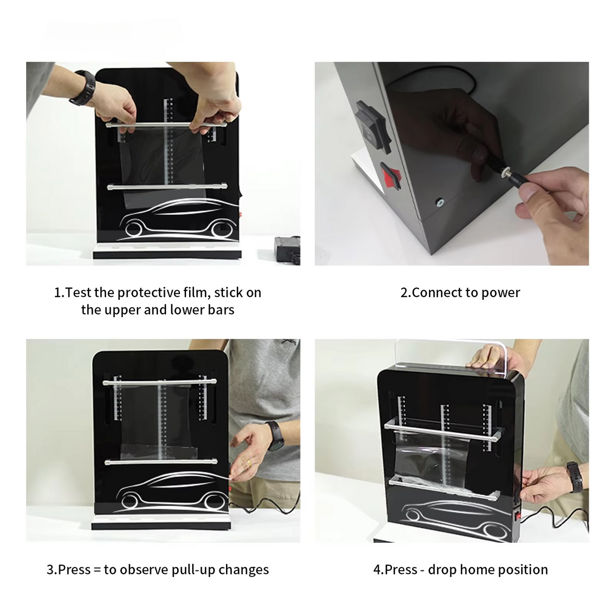 PPF Stretch Tester Machine Paint Protection Film, detail view 3 | HIGHCOOL