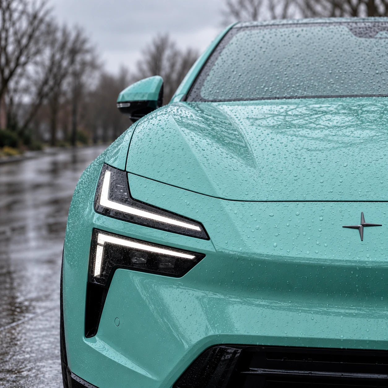 HIGHCOOL Gloss Robin Egg Blue Color PPF — AI colour visualization