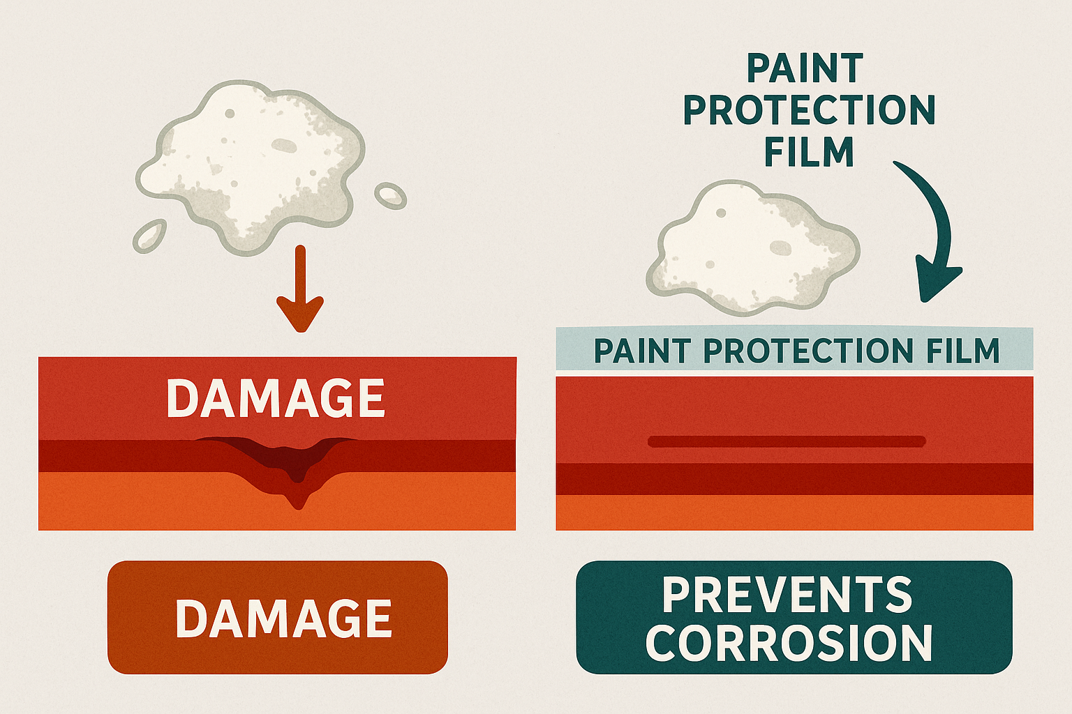 Paint Protection Film: The Invisible Shield Against Bird Droppings and Paint Etching