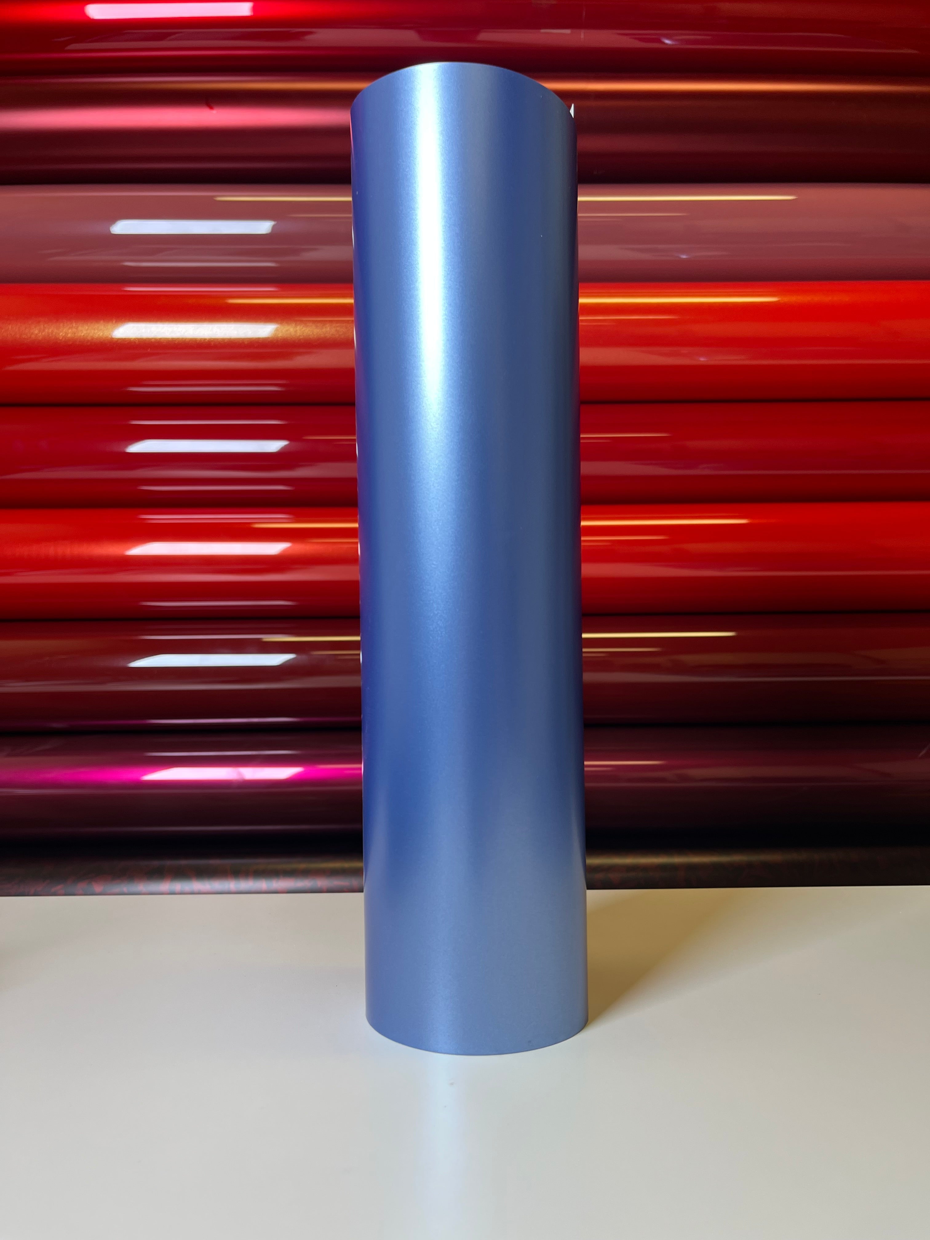 Electric Metallic Mist Blue Vinyl Wrap