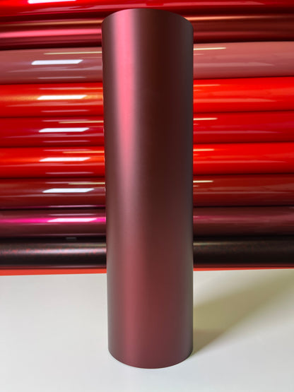 Repairable Super Matte Romanian Red Vinyl Wrap