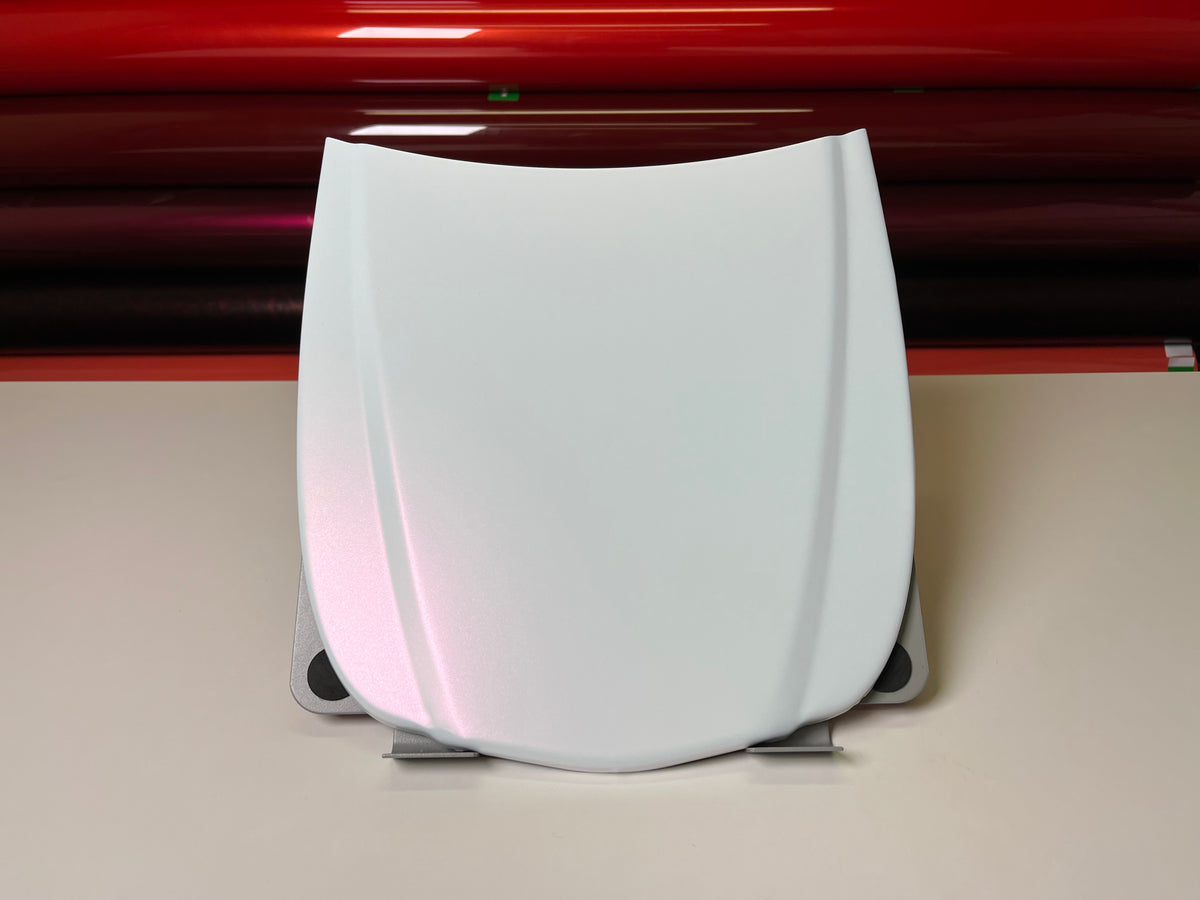 Matte Diamond Starlight White Pink Vinyl Wrap | HIGHCOOL