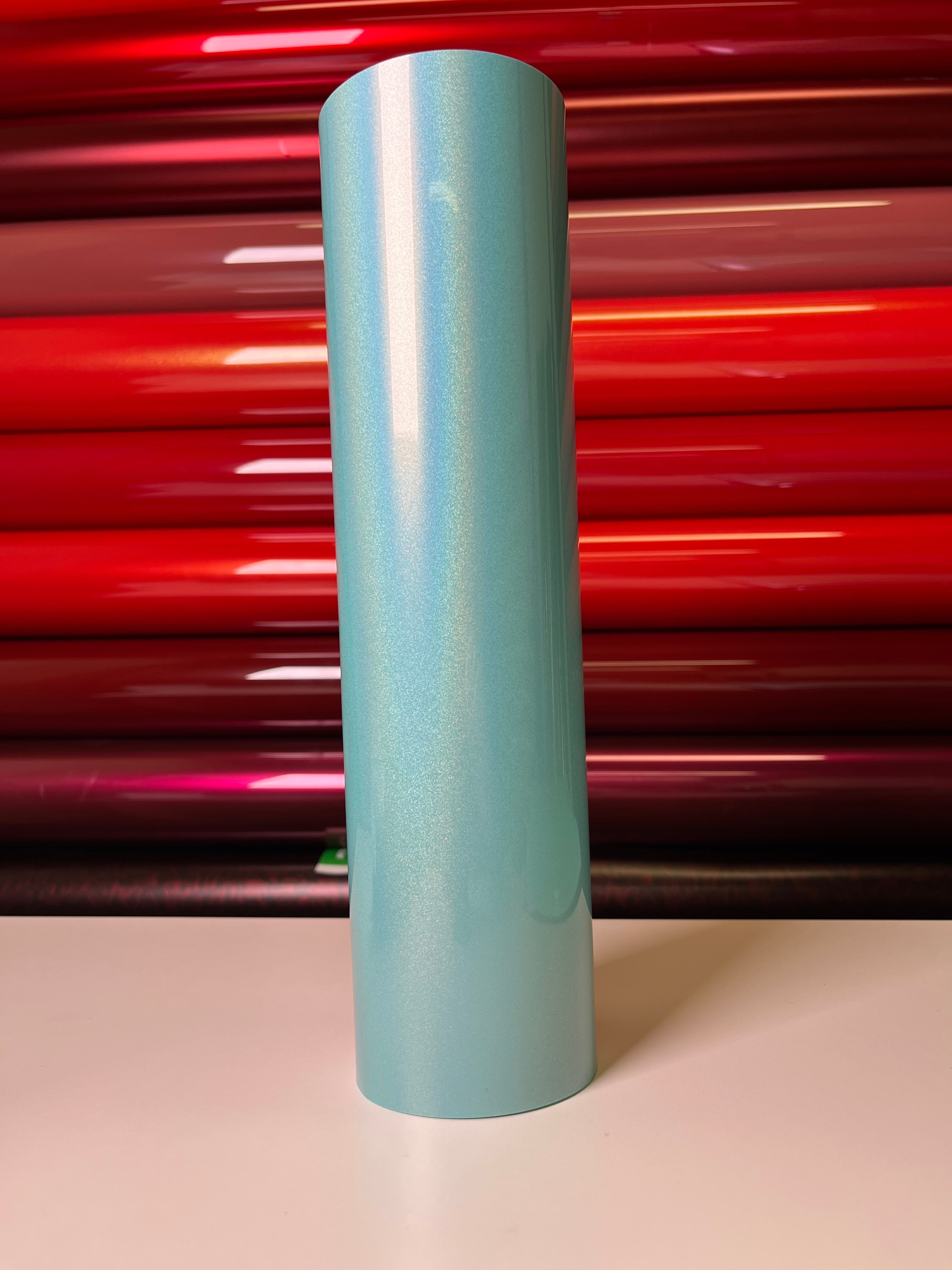 Holographic Tiffany Blue Vinyl Wrap