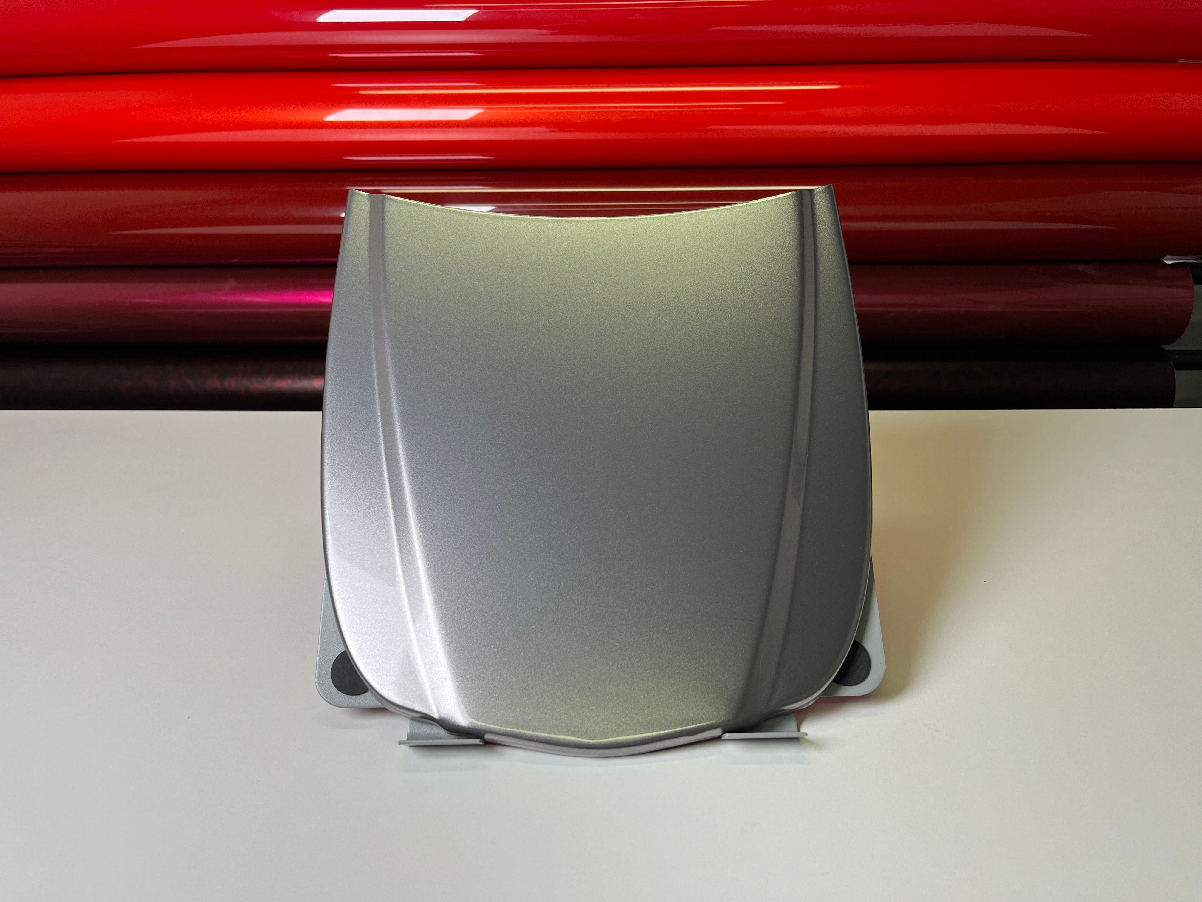 Ultra Bright Metallic Battle Grey Vinyl Wrap