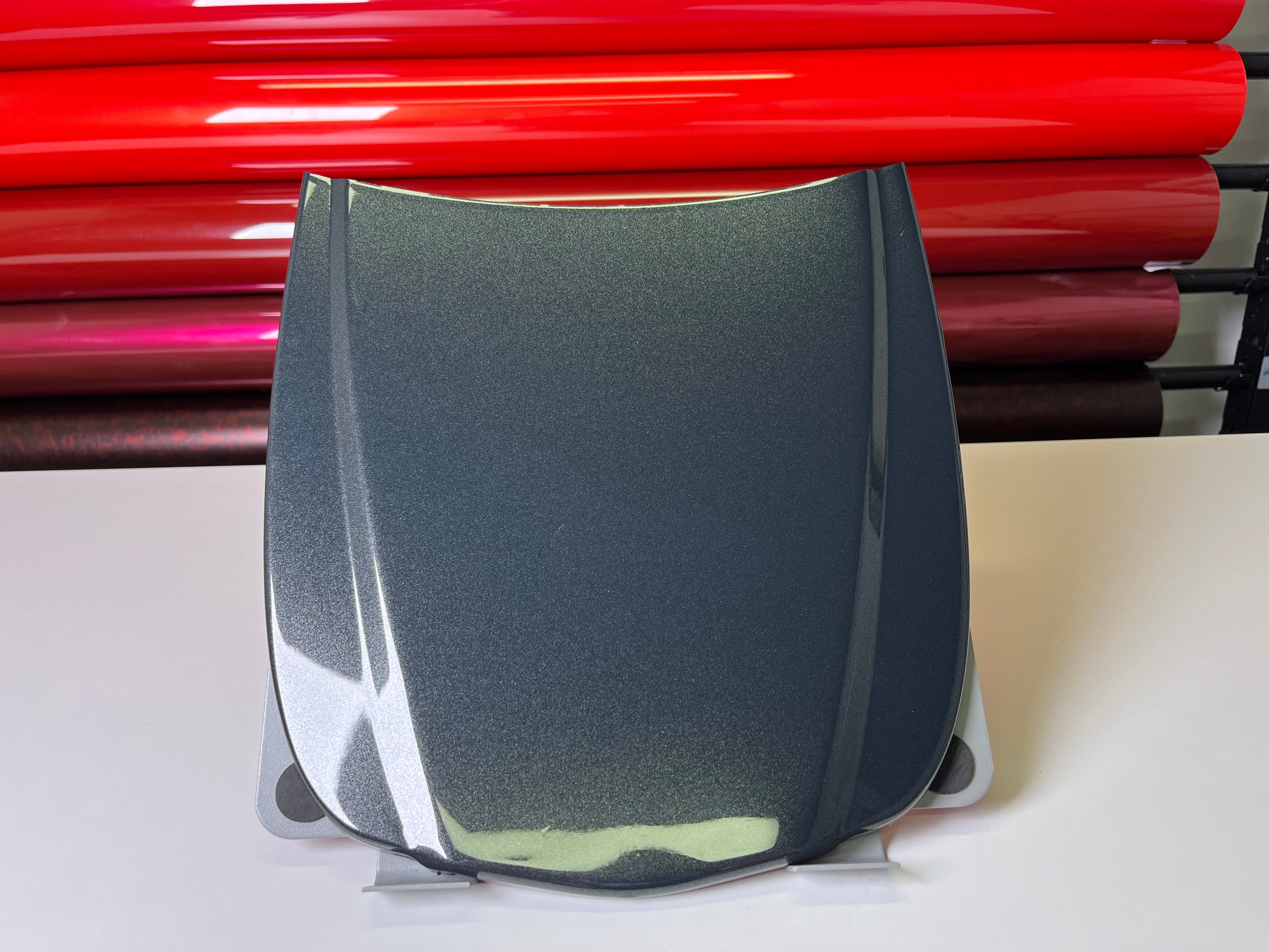 Volcanic Metallic Grey Vinyl Wrap