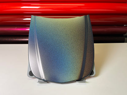 Matte 3D Rainbow Storm Grey