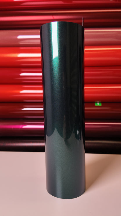 Diamond Royal Green Vinyl Wrap