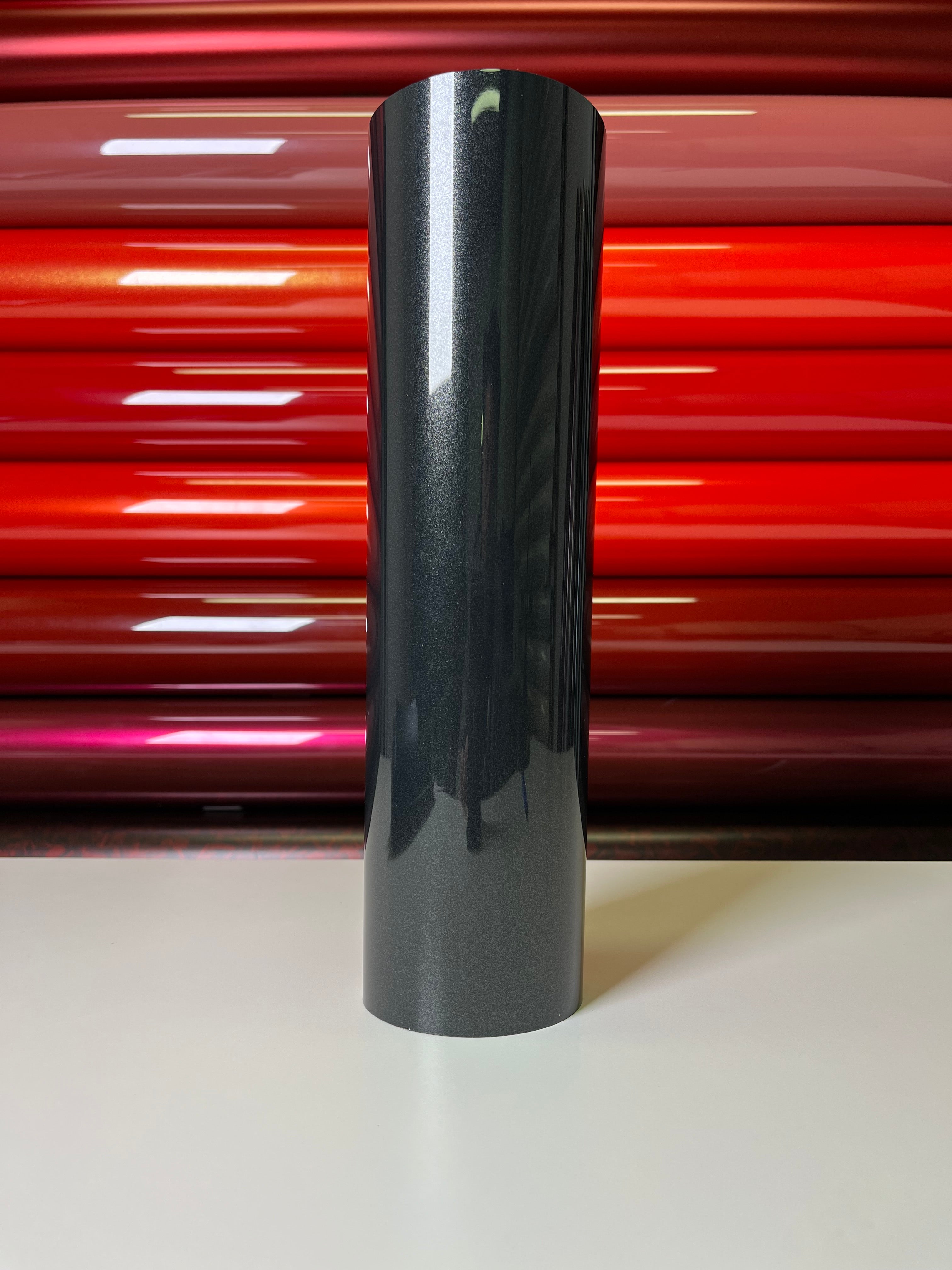 Volcanic Metallic Grey Vinyl Wrap
