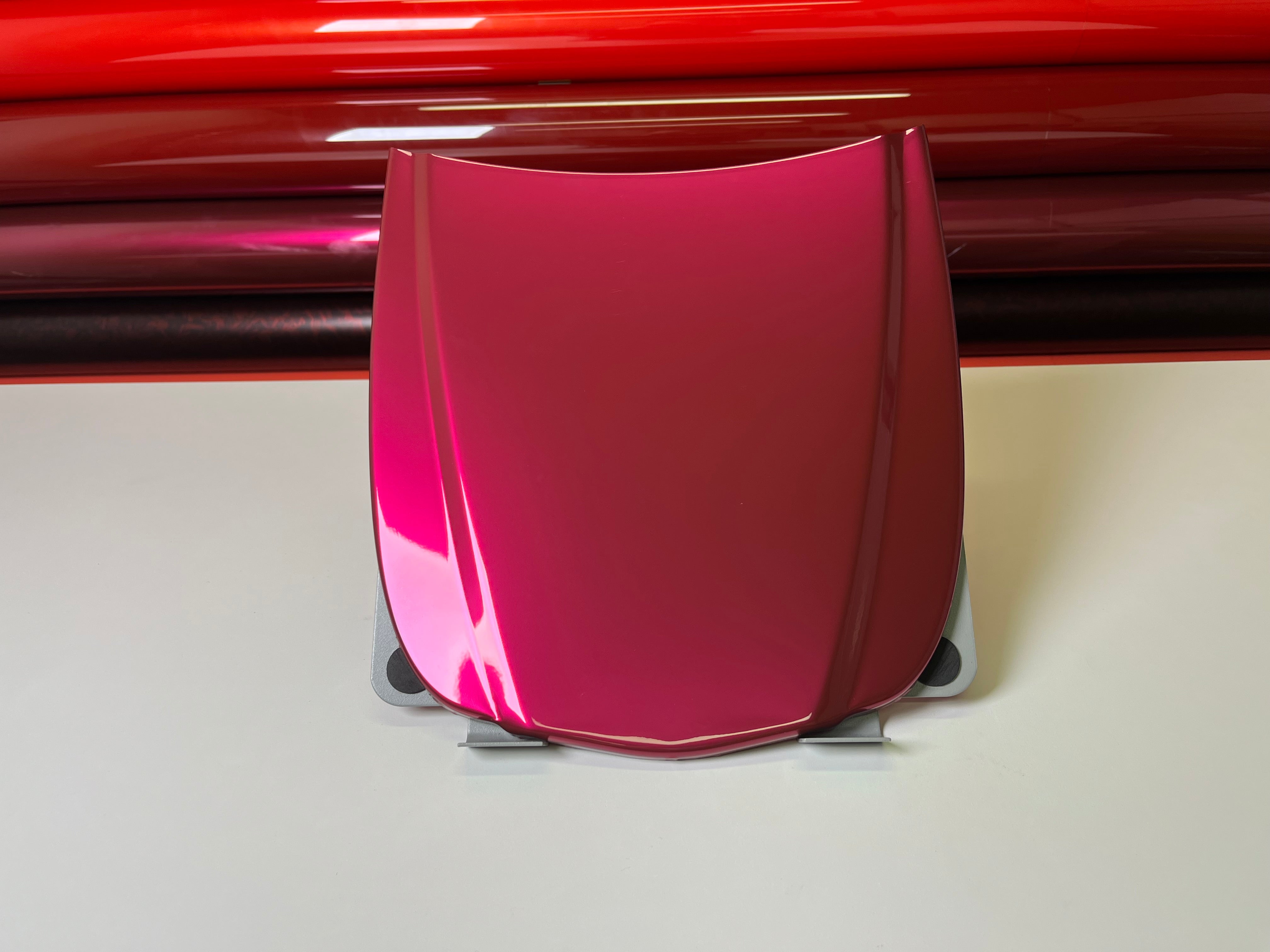 Crystal Tata Red Vinyl Wrap