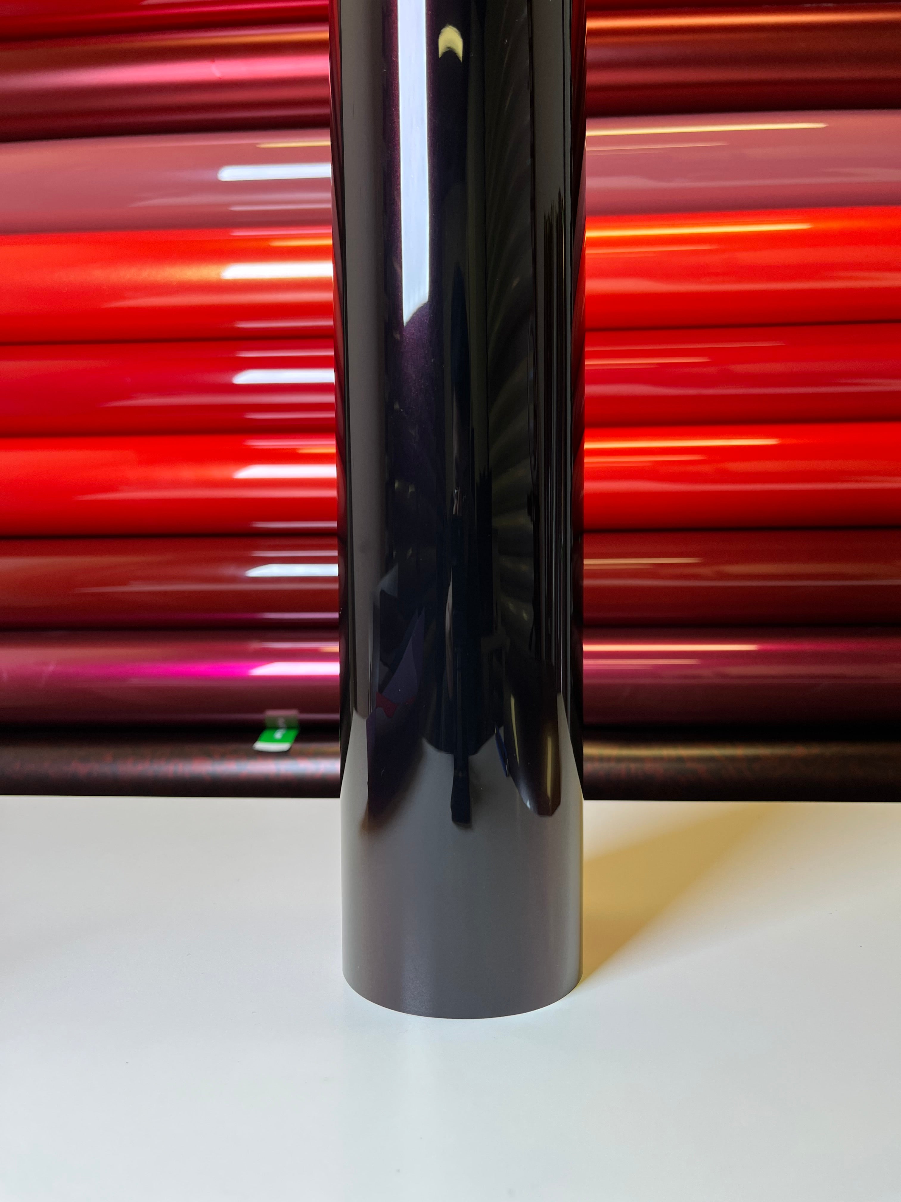 Light Control Black Phantom Red Vinyl Wrap