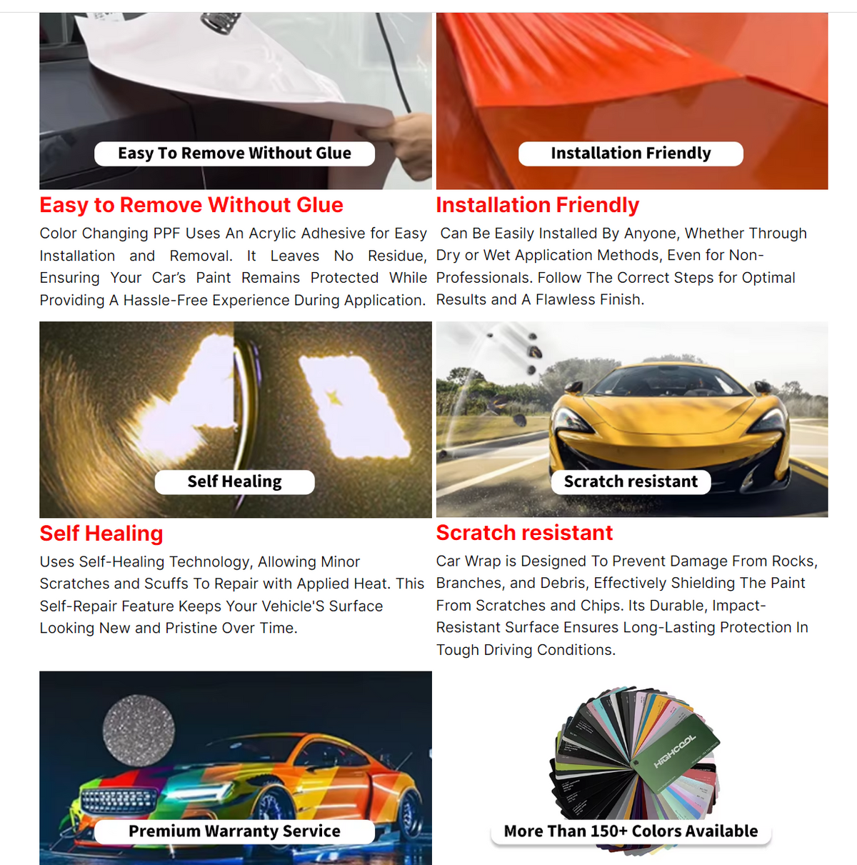 Car Wrap Vinyl product detail 22 | HIGHCOOL