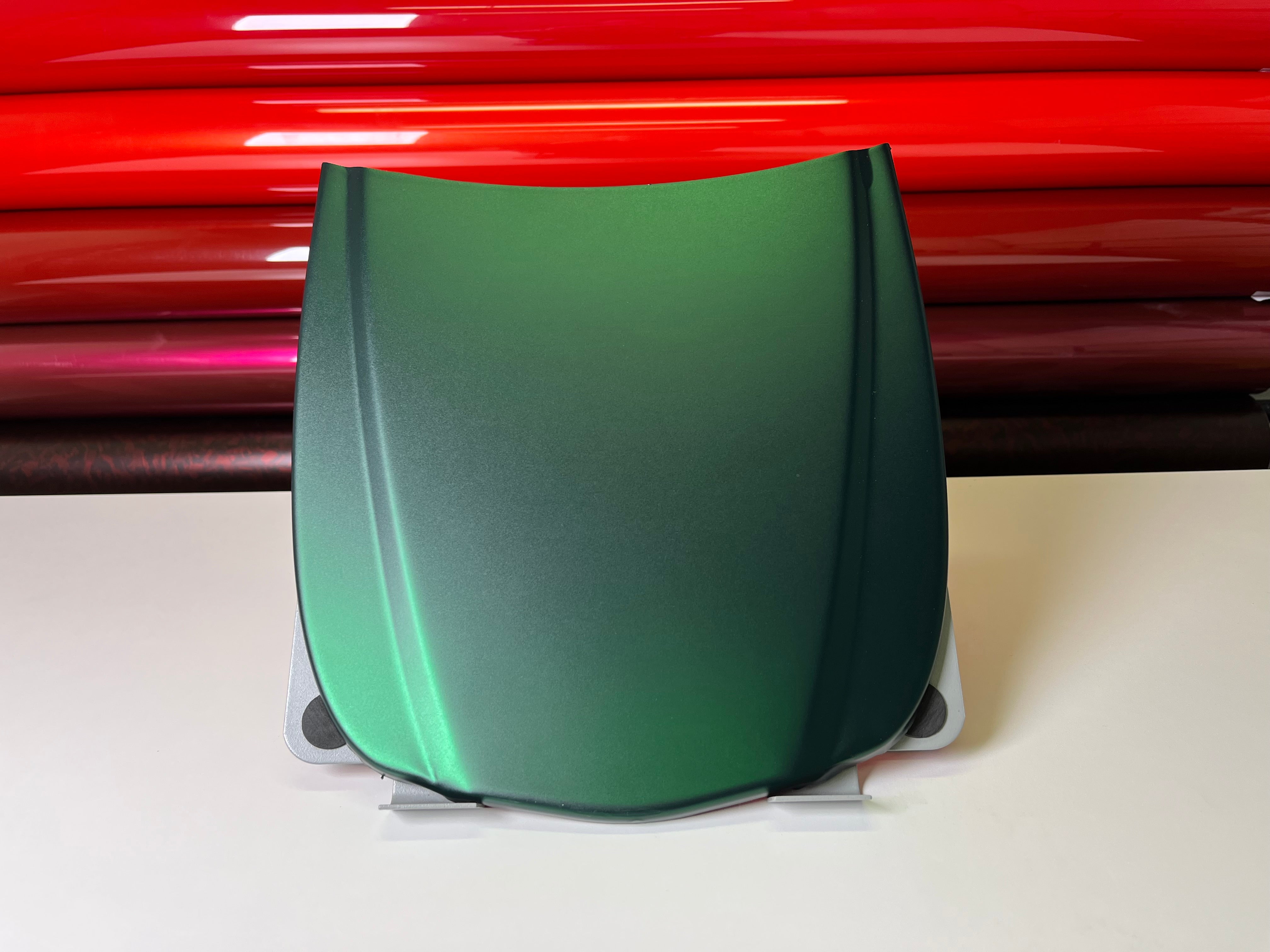 Chrome Venom Green Vinyl Wrap