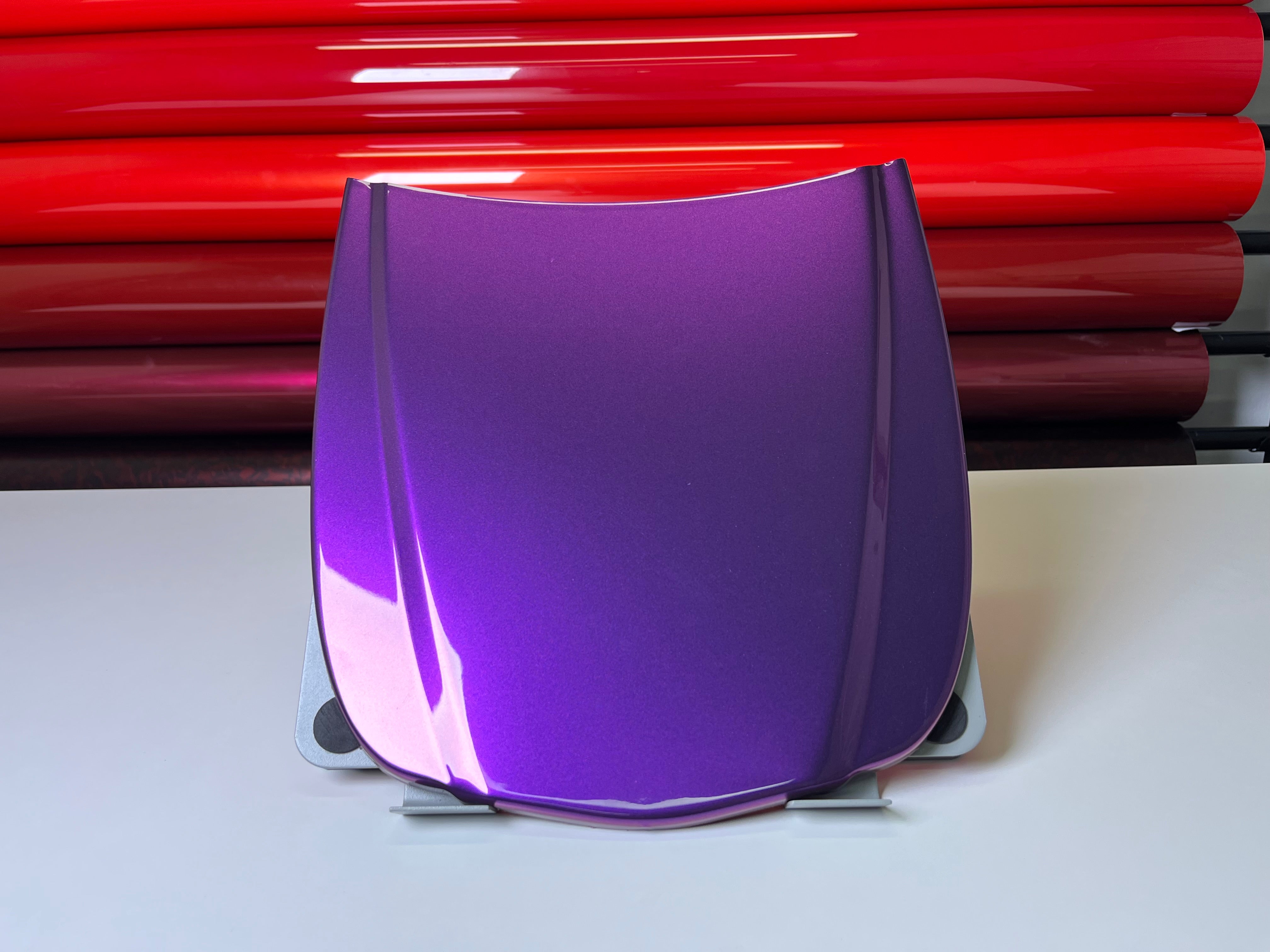 Ultra Bright Metallic Grape Purple Vinyl Wrap