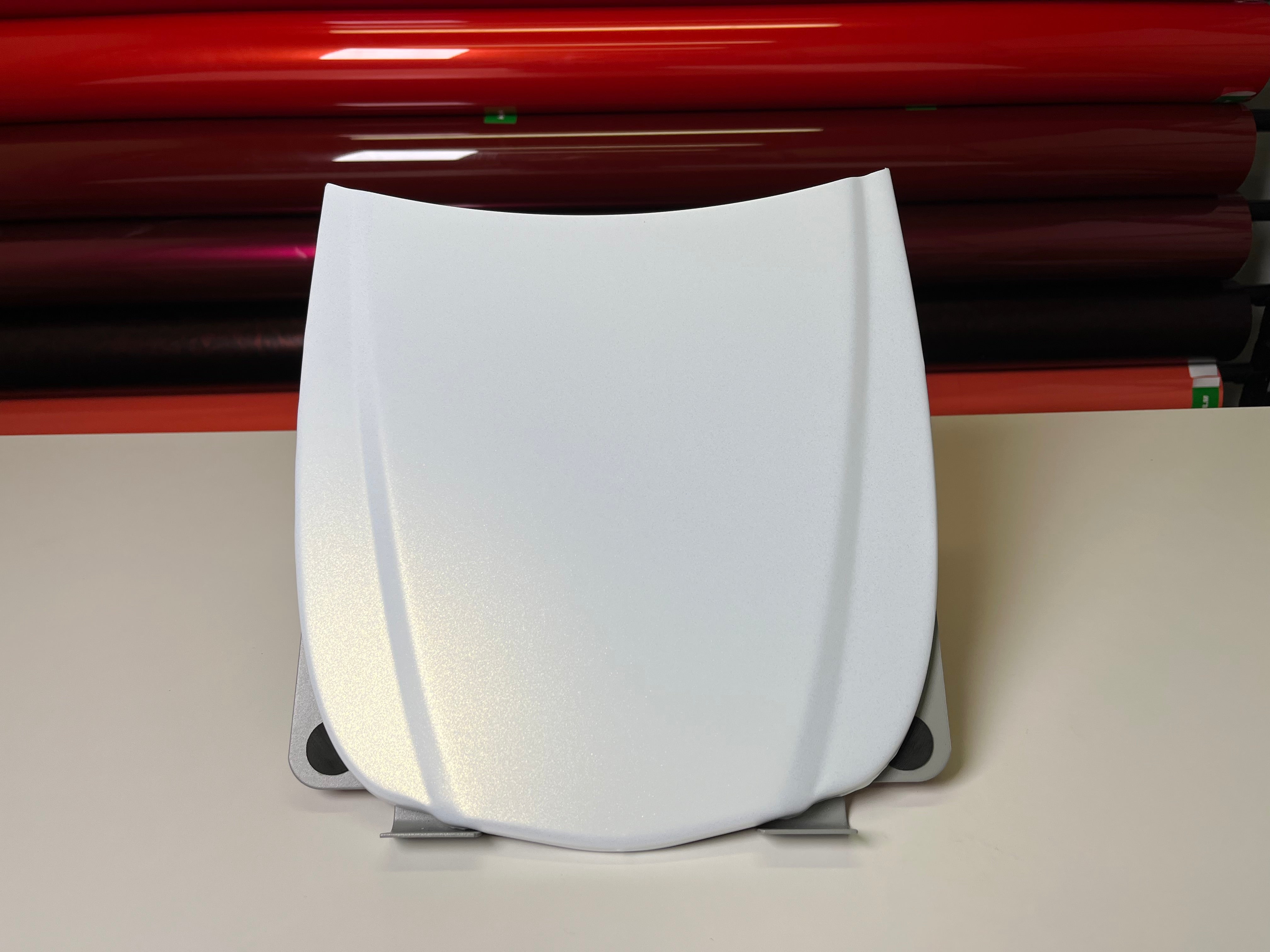 Matte Diamond Starlight White Gold Vinyl Wrap