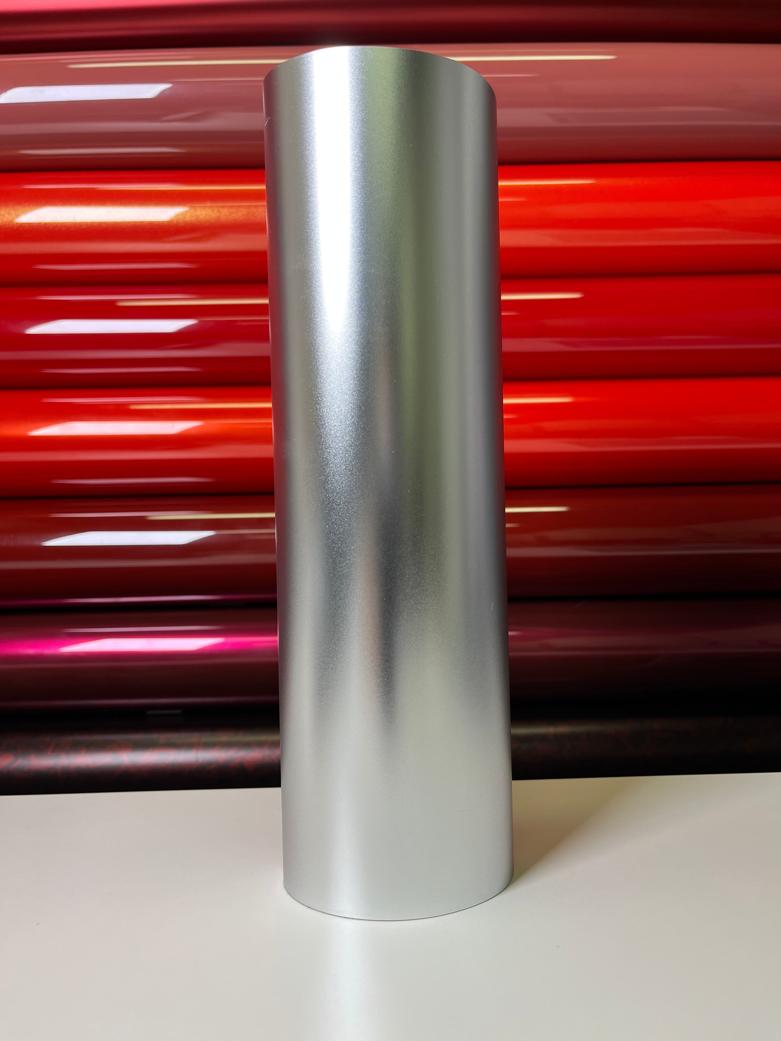 Alexandria Silver Vinyl Wrap