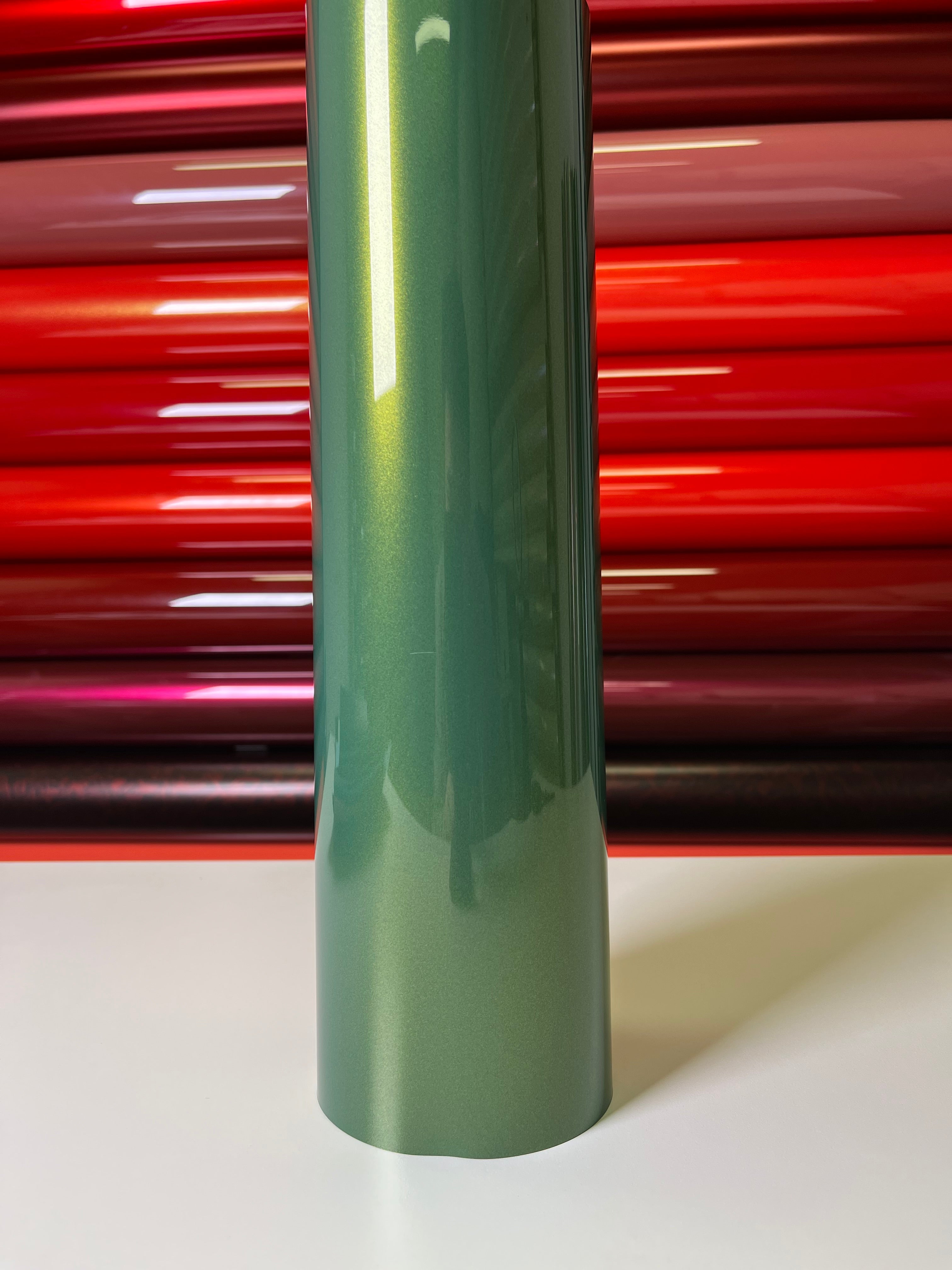 Rainbow Emerald Green Vinyl Wrap